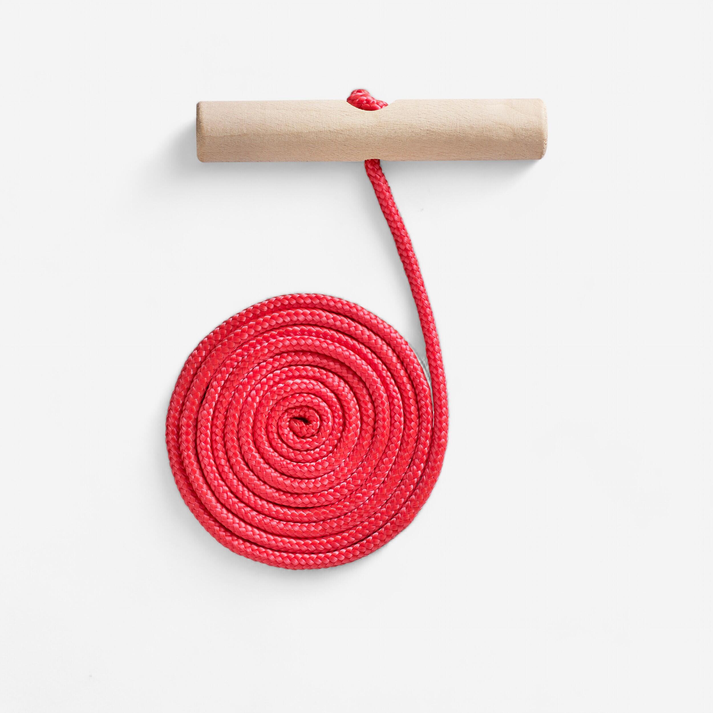 Vt Sport Schlittenleine Holz rot Davos