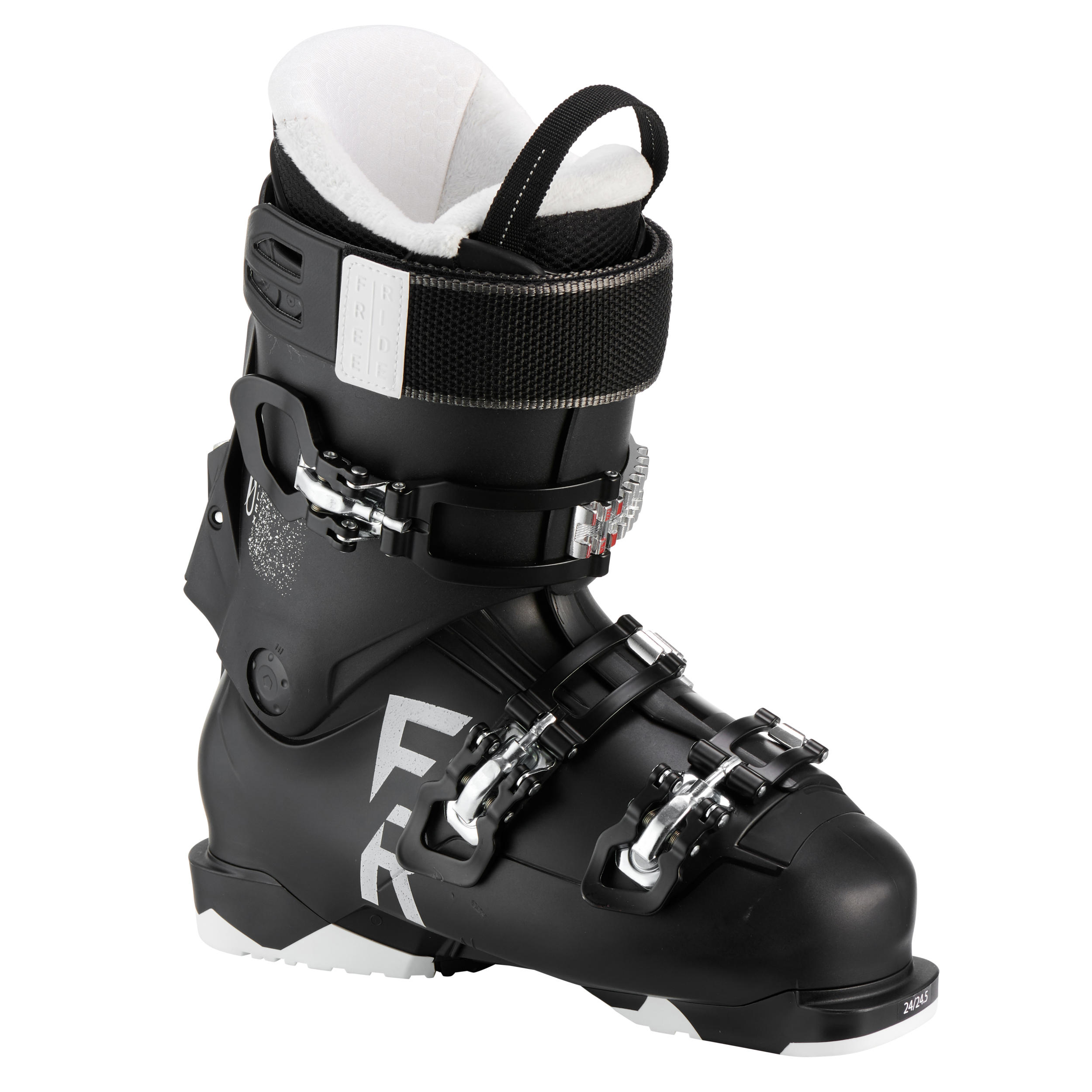 Wedze Skischuhe Freeride 100 Frauen schwarz