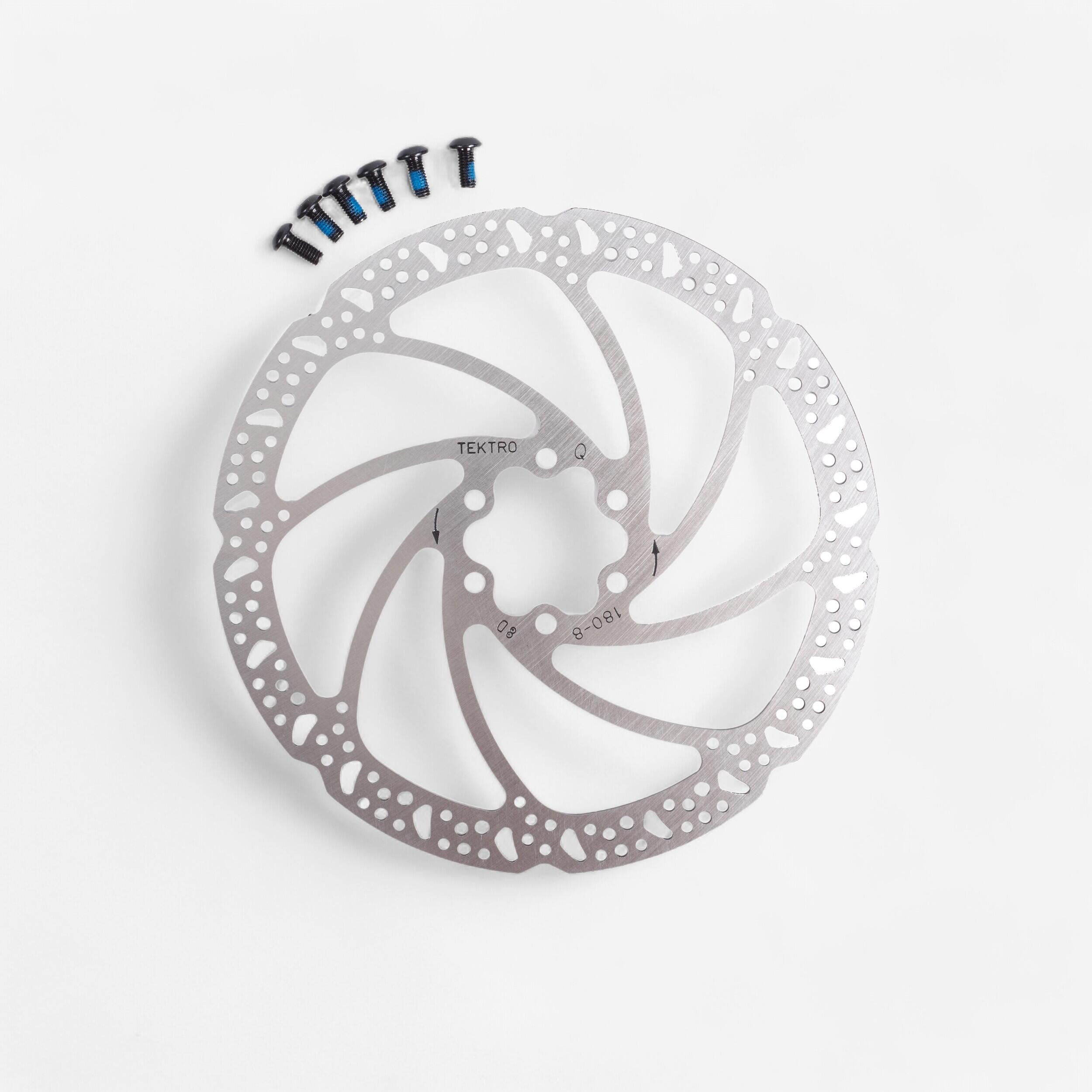 Tektro Bremsscheibe Tektro TR-8 180 mm 6 Loch