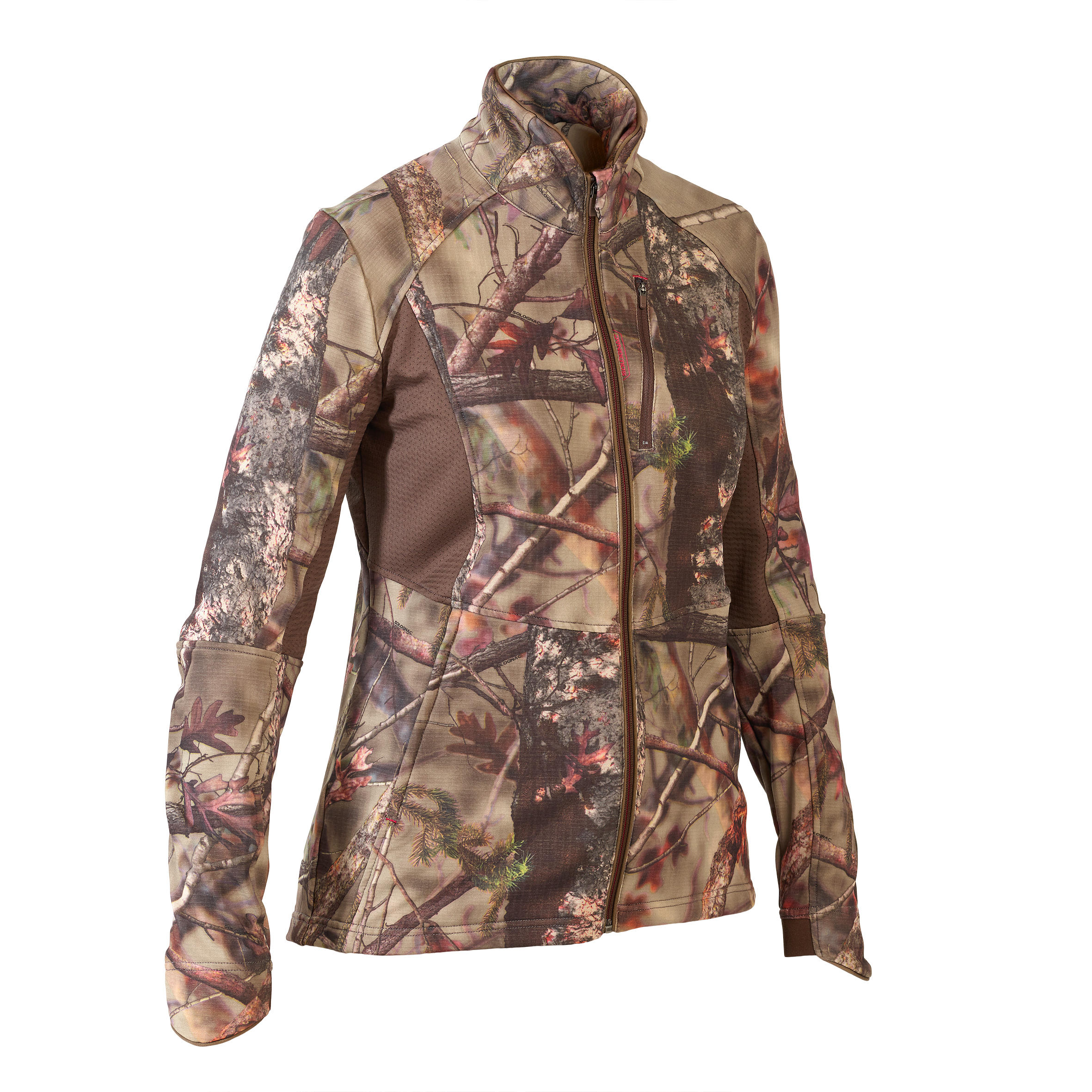 Solognac Jagdjacke Damen 500 leise, camouflage