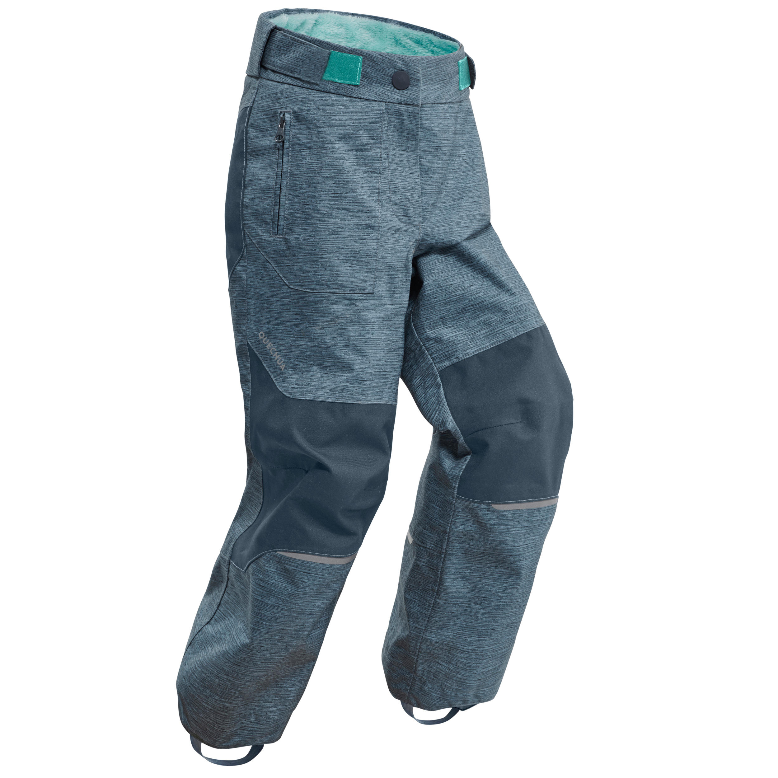 Quechua Winterhose Winterwandern - SH500 U-Warm wasserdicht Kleinkinder Gr. 92–116 grün