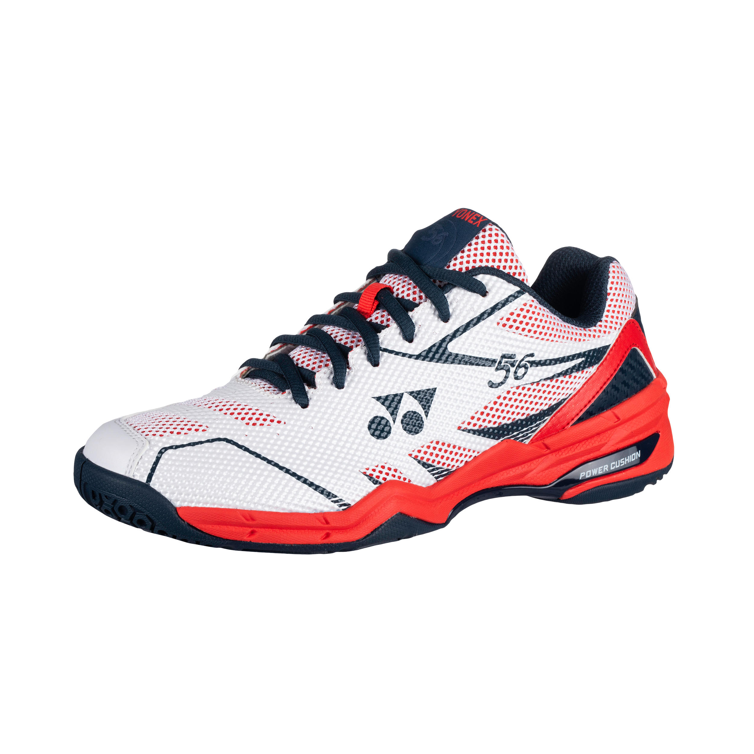 Yonex Badmintonschuhe Power Cushion 56 Herren weiß/rot LAJ