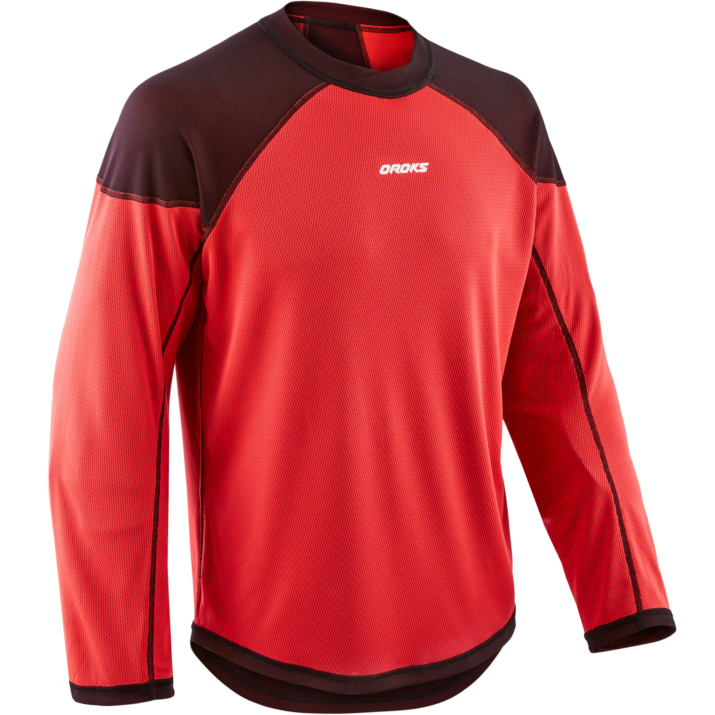 Oroks Eishockey-Wendetrikot ILH 500 Training Erwachsene schwarz/rot