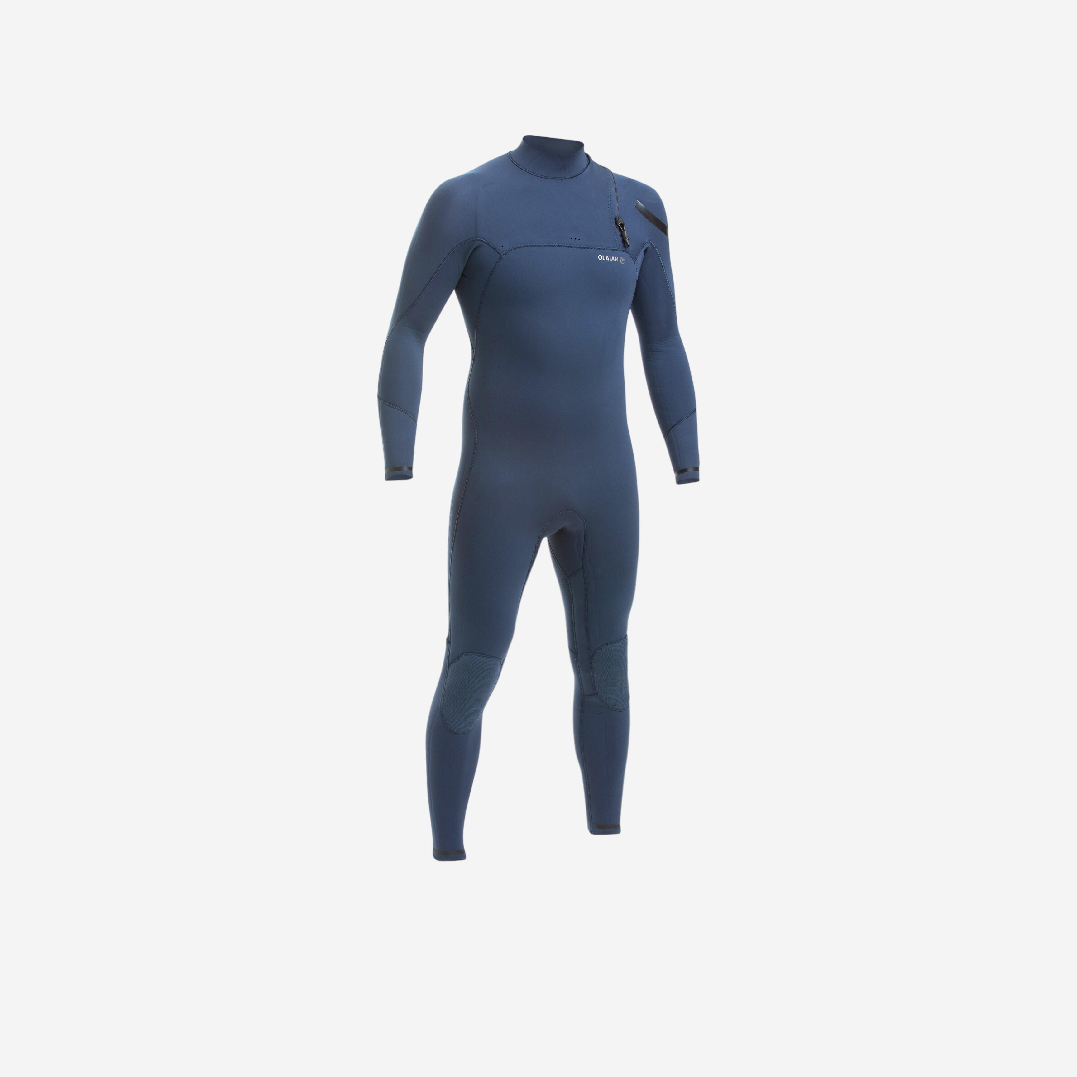 Olaian Neoprenanzug Surfen Herren No Zip 900 3/2 mm blau
