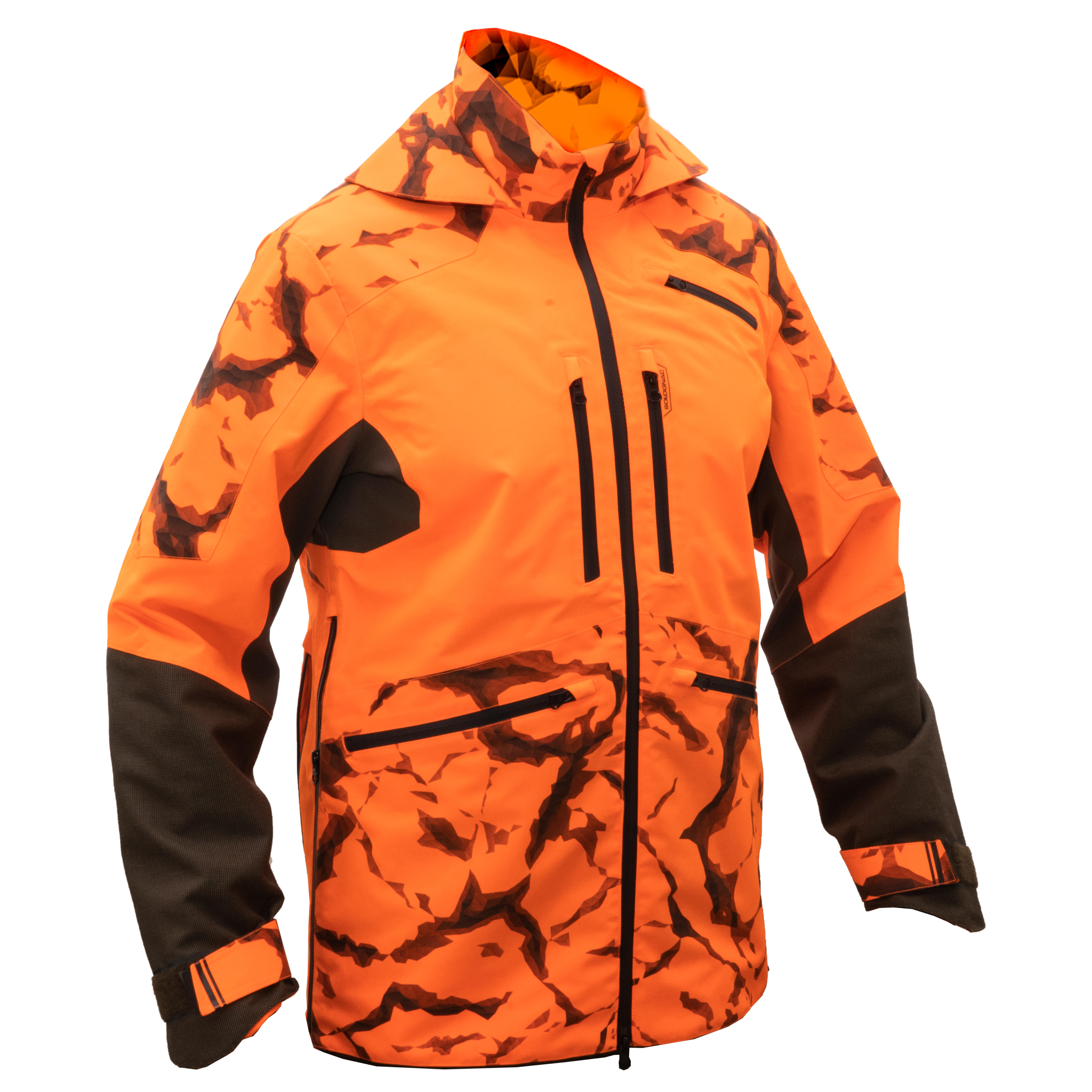 Solognac Jagdjacke / Regenjacke SUPERTRACK 900 light strapazierfähig orange