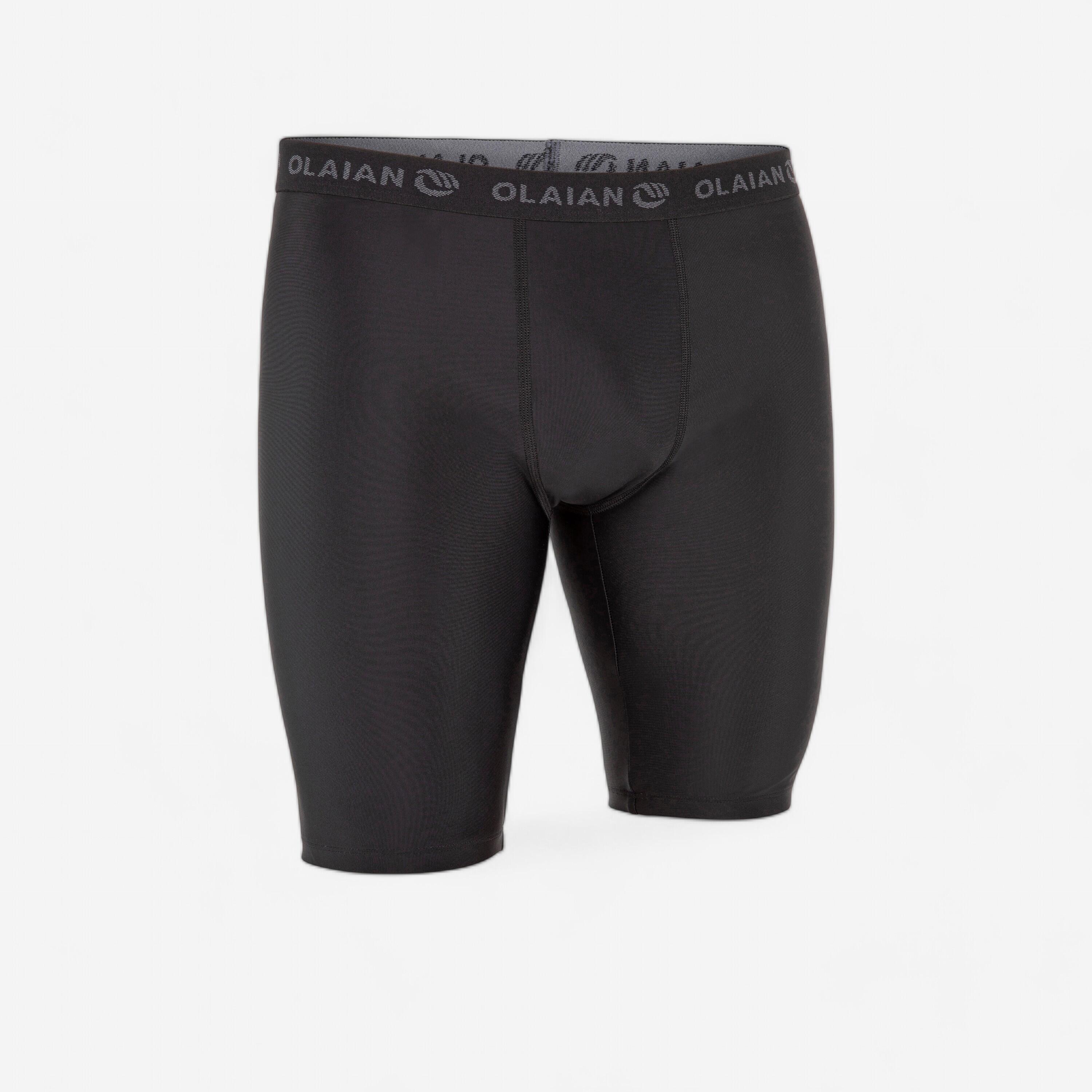Olaian Funktionsshorts Surfen Herren Unterziehshorts Jammer 500 schwarz