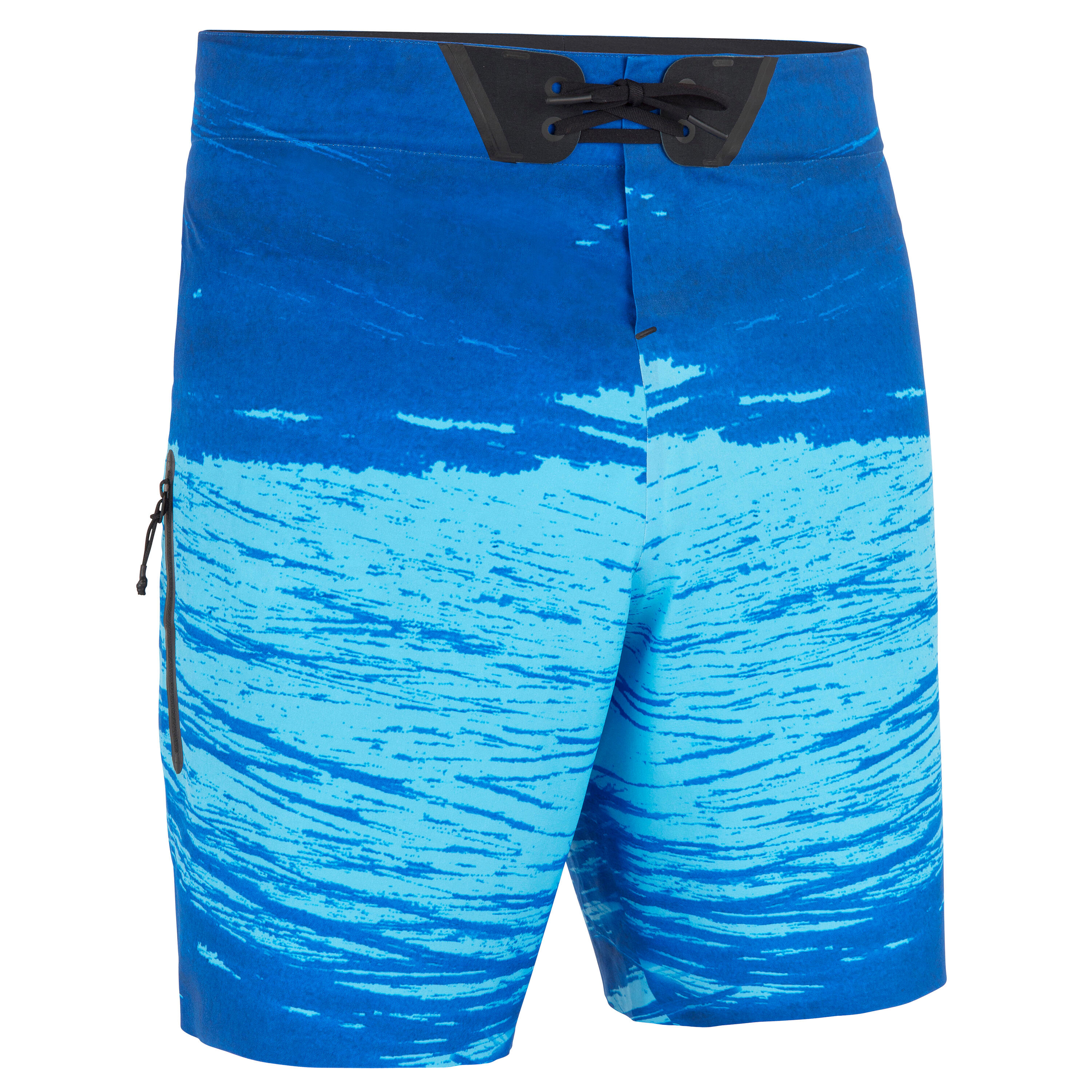 Olaian Boardshorts Surfen Standard 900 Trash blau