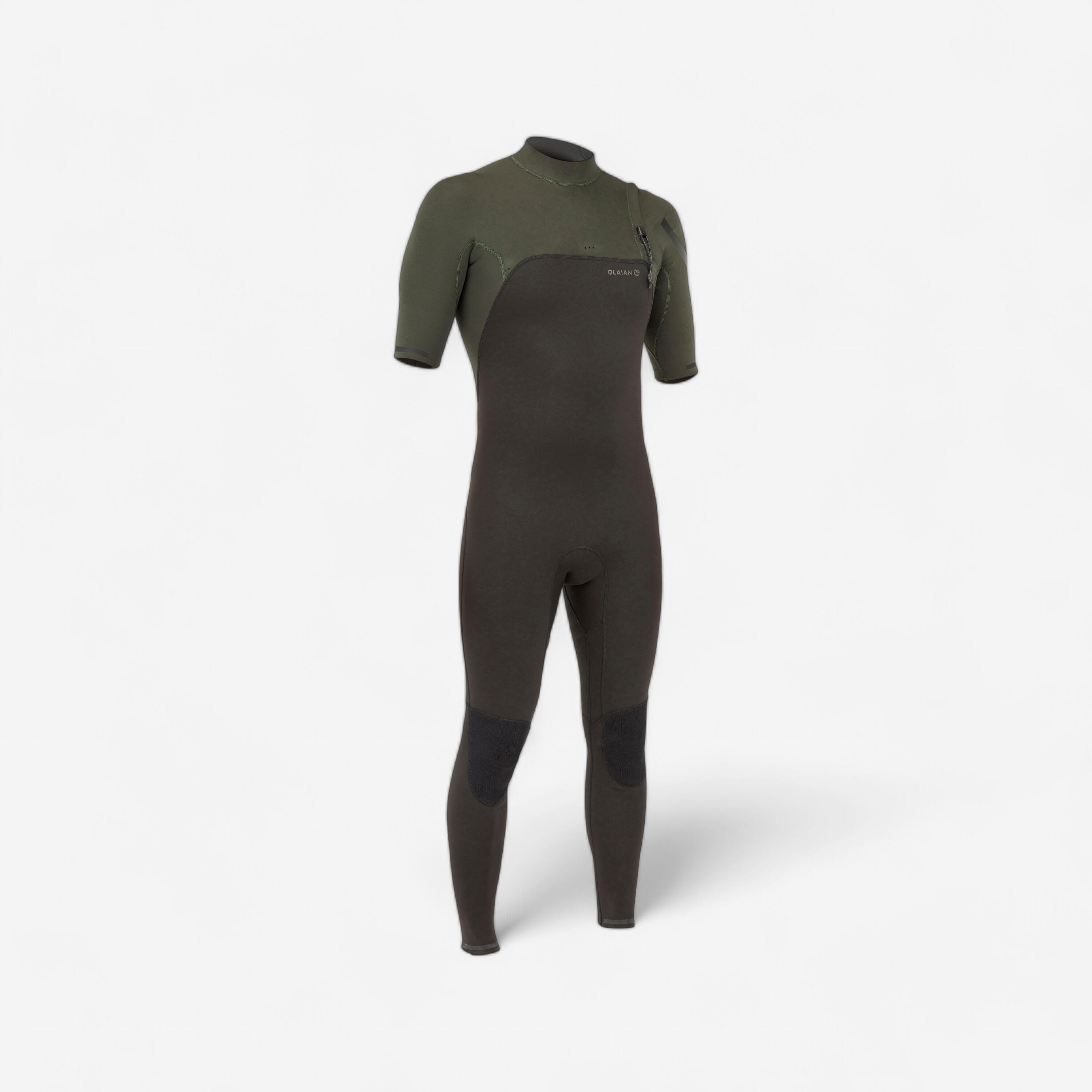 Olaian Neoprenanzug Surfen Pro John Herren 900 khaki