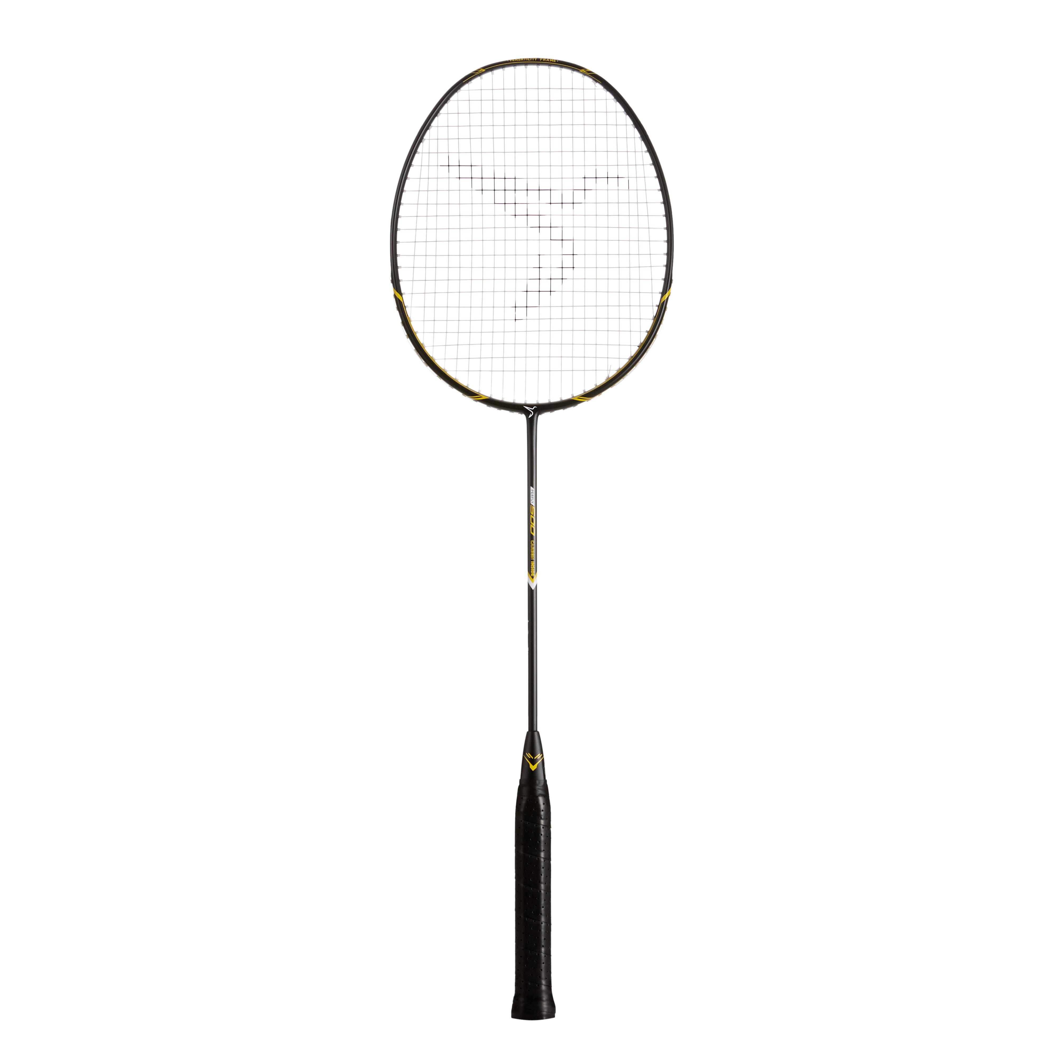 Perfly Badmintonschläger BR 500 Erwachsene schwarz/gelb