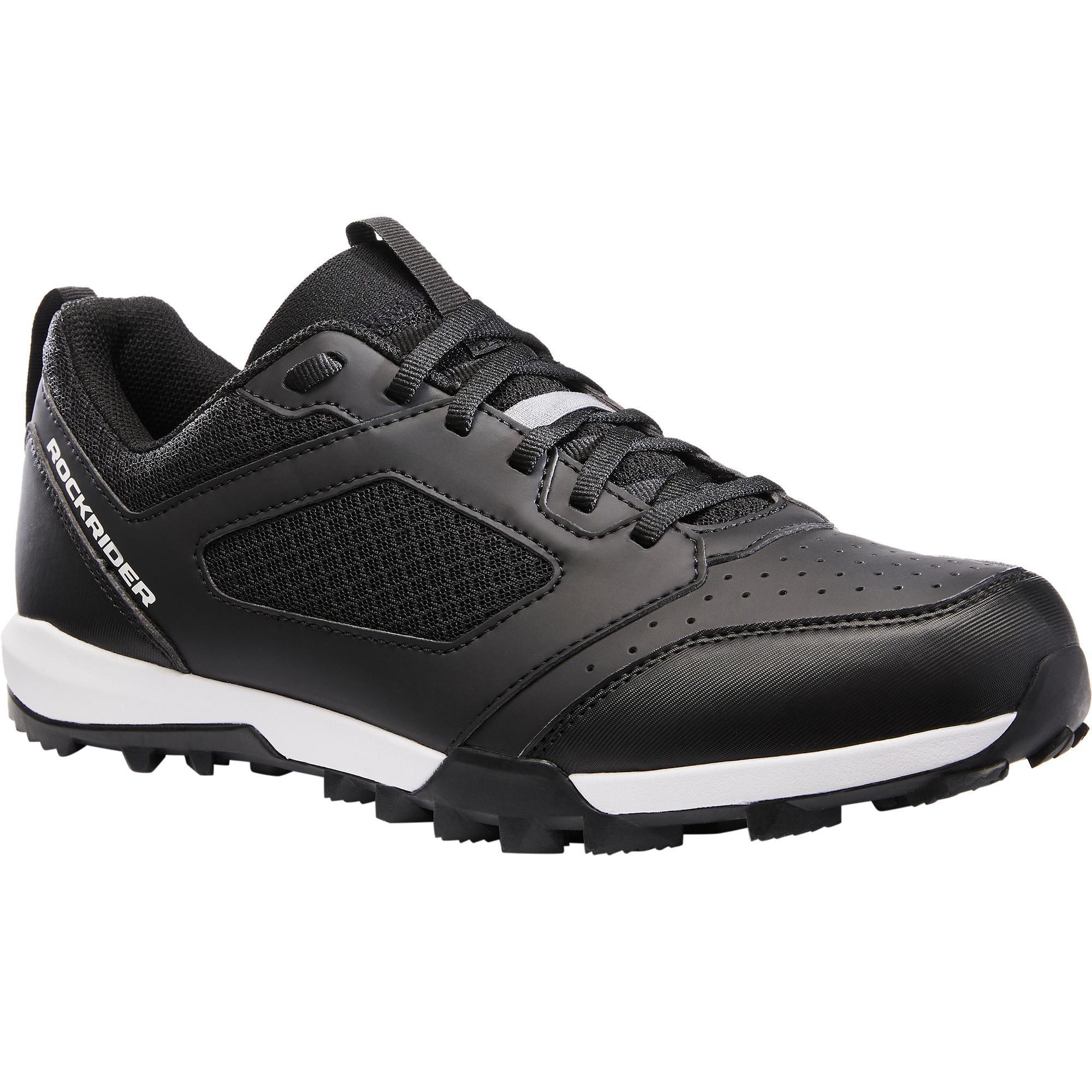 Rockrider Fahrradschuhe MTB ST 100 schwarz