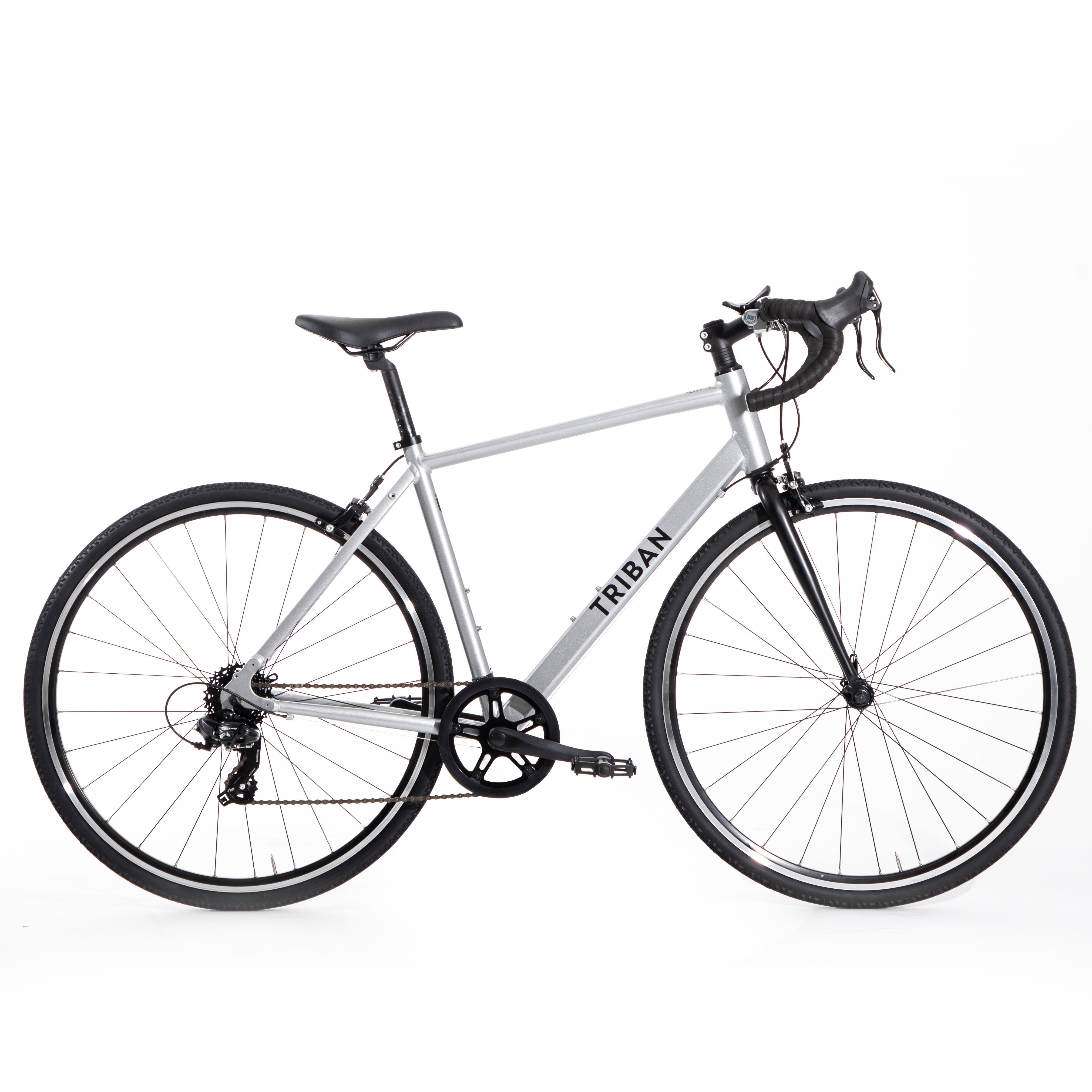 Triban Rennrad TRIBAN RC 100 grau