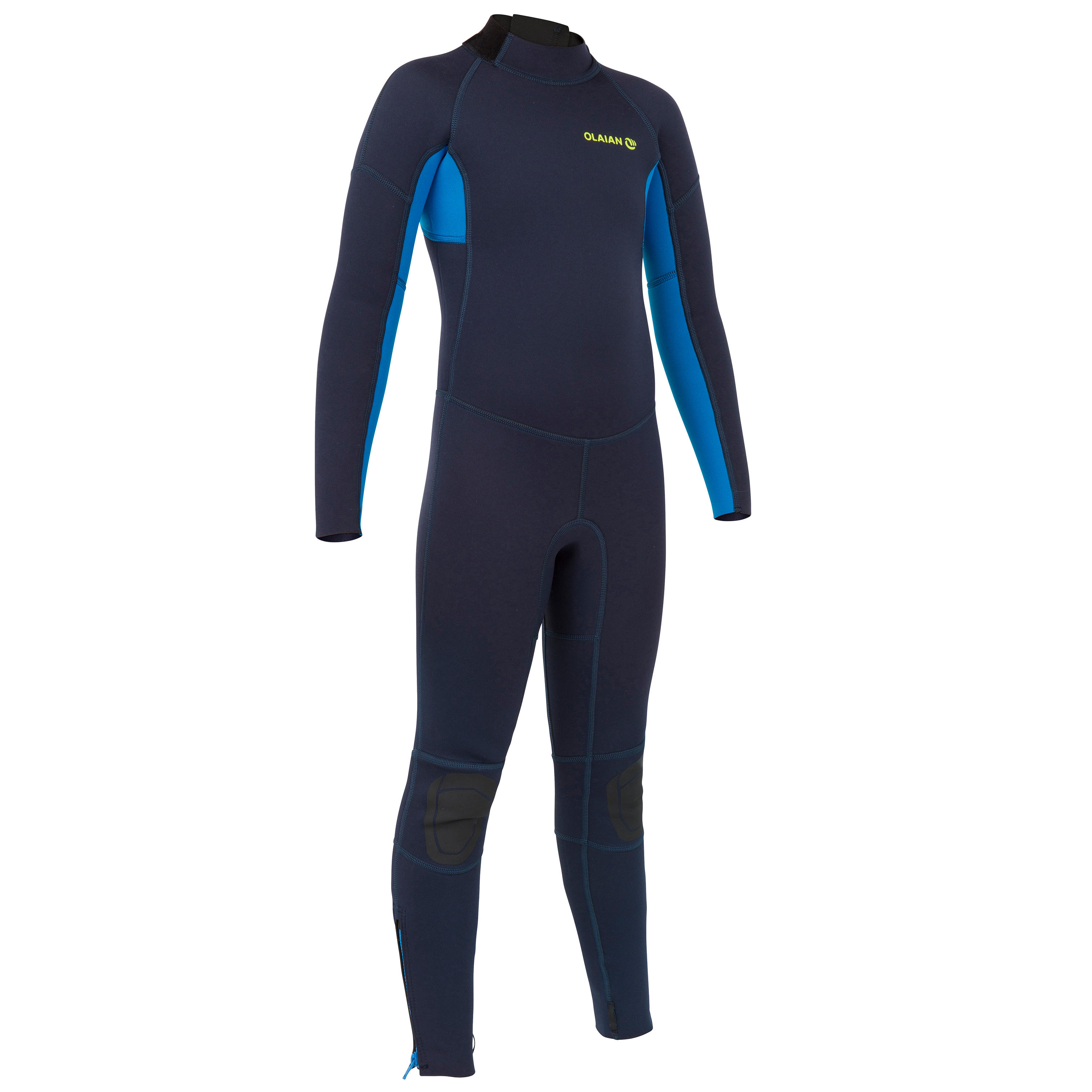 Olaian Neoprenanzug Surfen 100 2/2 mm Kinder dunkelblau