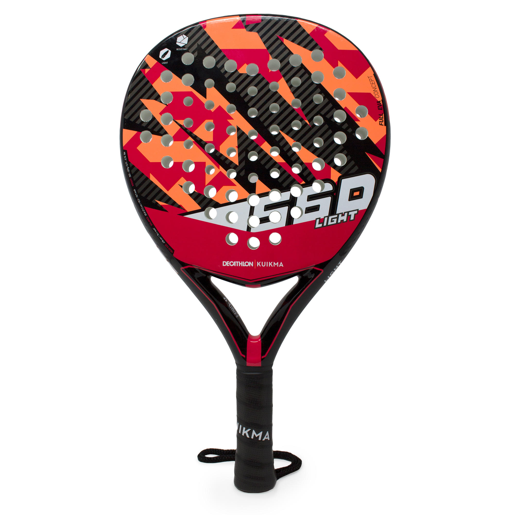 Kuikma Padelschläger Kinder PR 560 light blau/rosa