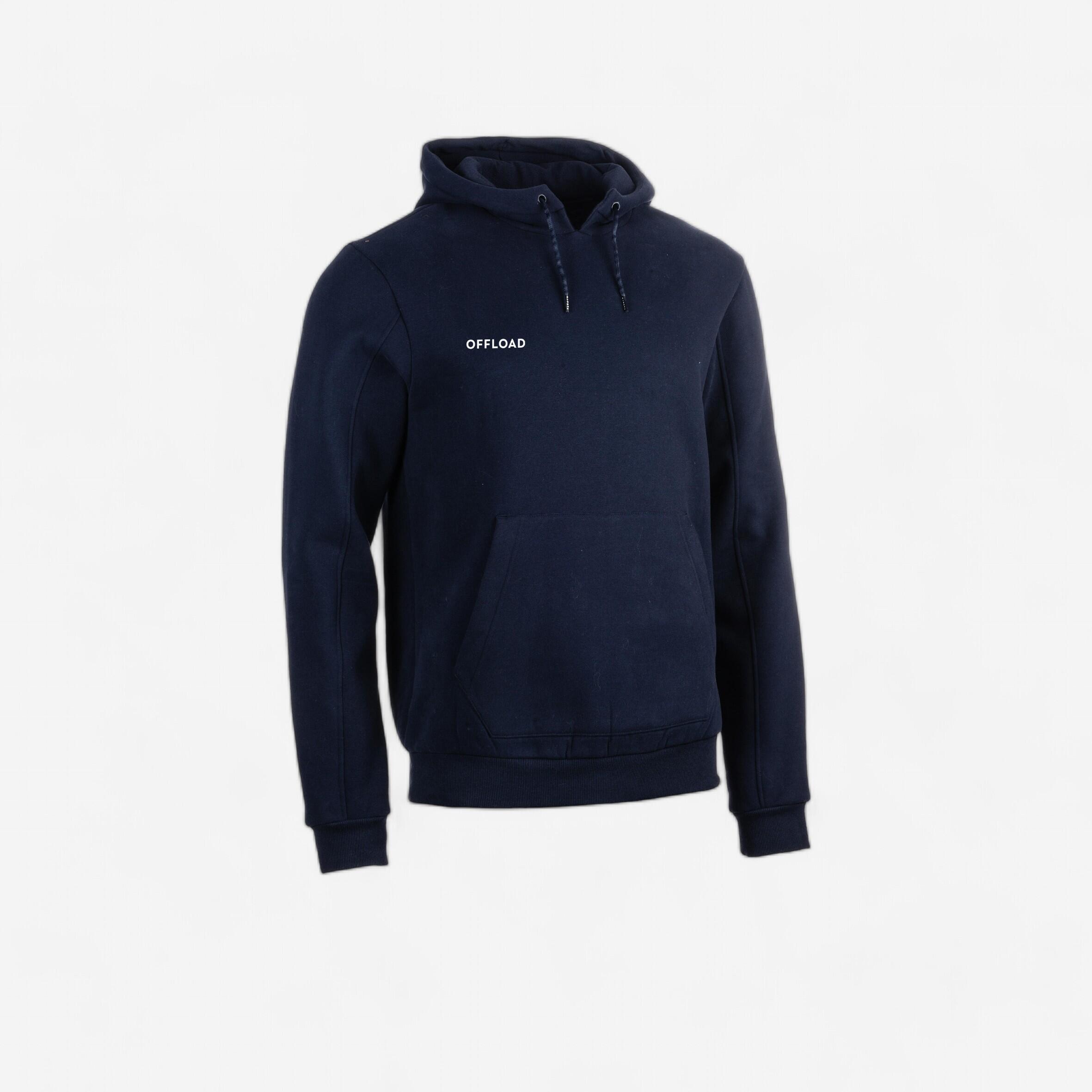 Offload Rugby-Hoodie Club R500 Erwachsene blau