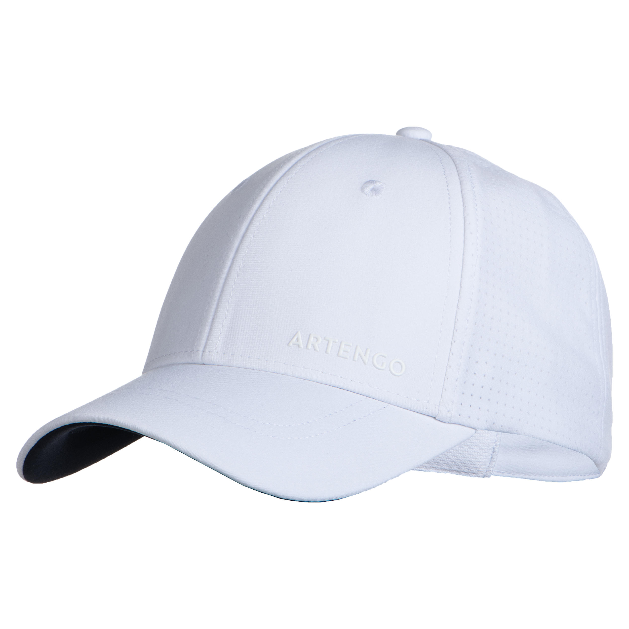 Artengo Schirmmütze Tennis-Cap TC 900 Gr. 56 weiss/marineblau