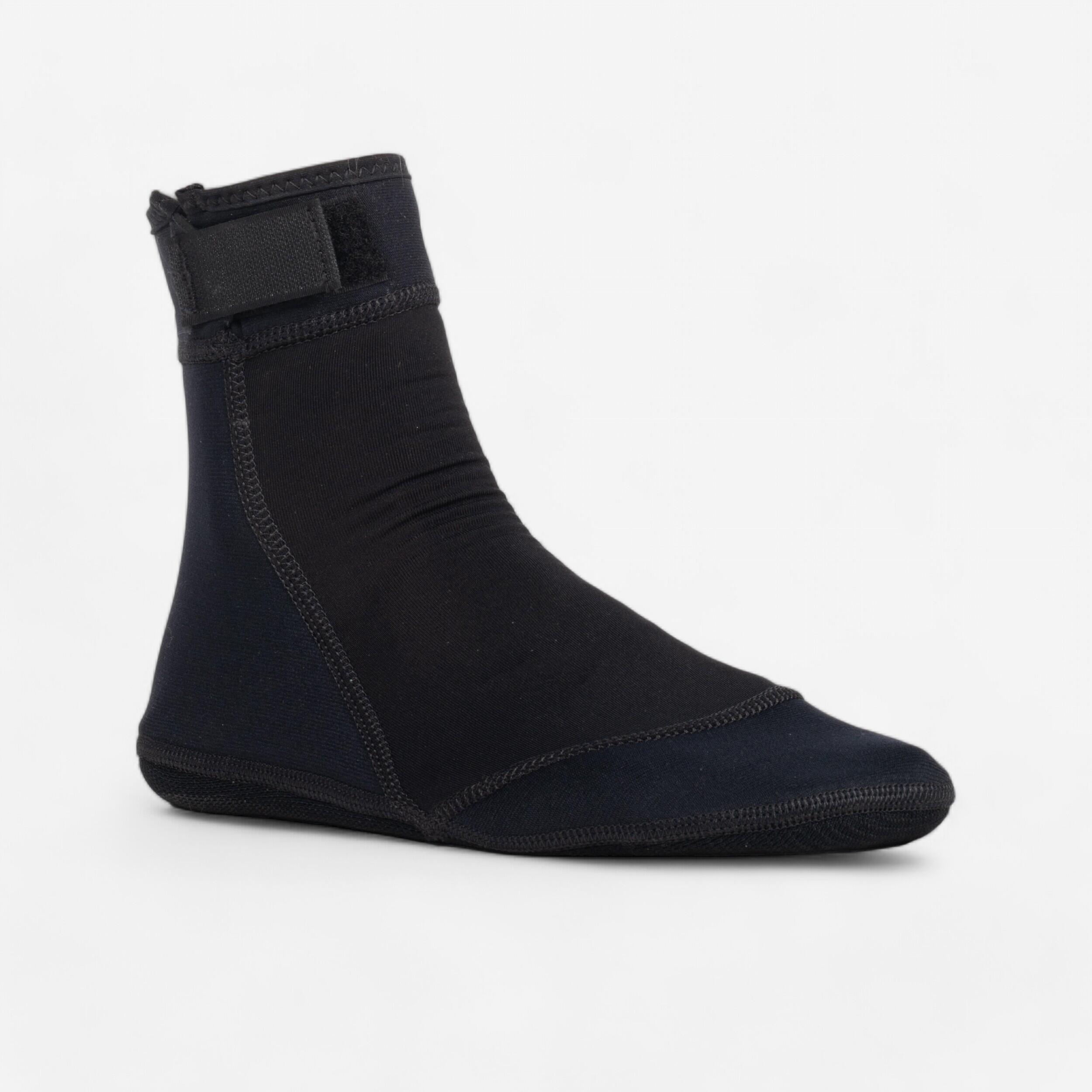 Copaya Beachvolleyballsocken BV500 Erwachsene schwarz