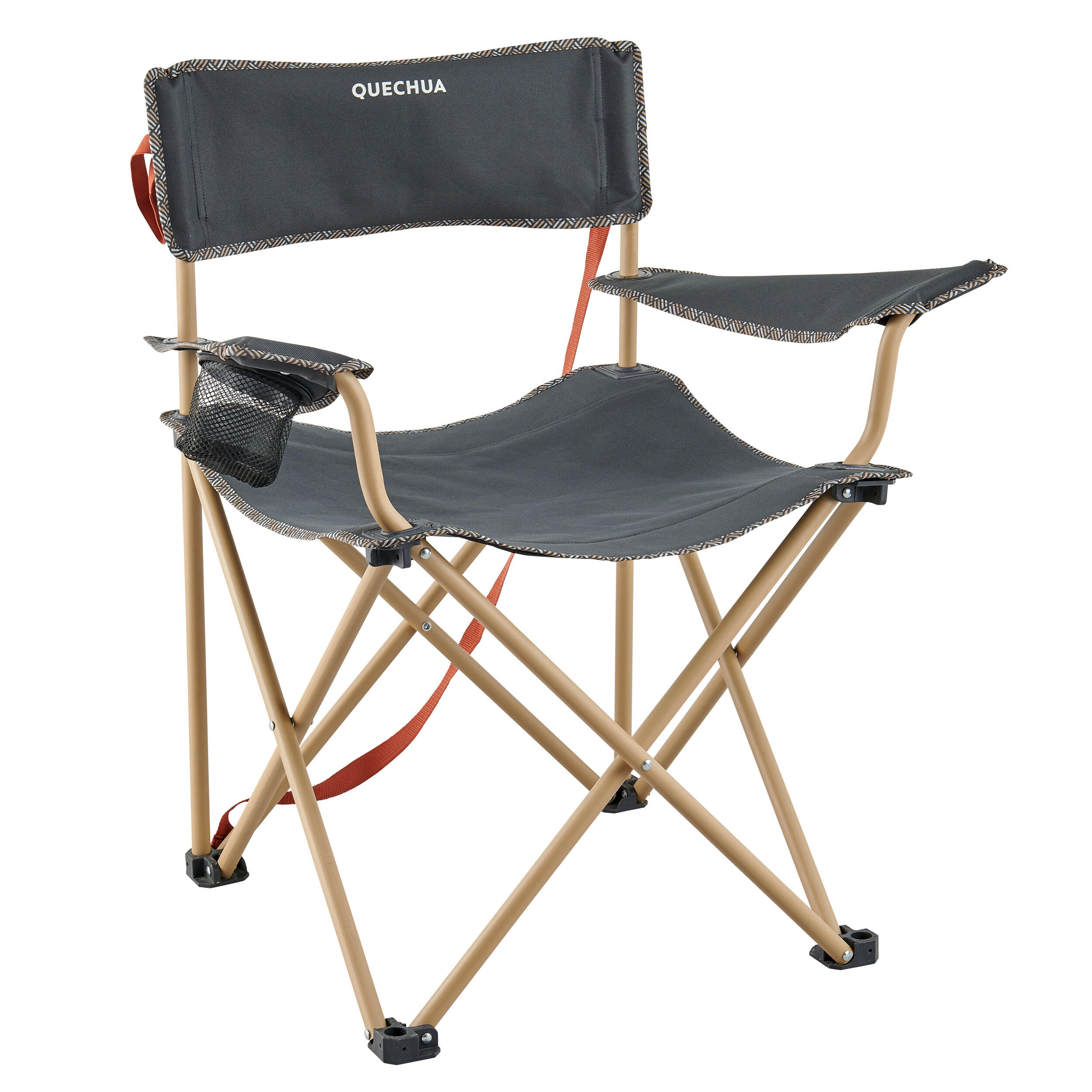 Quechua Campingstuhl Basic XL mit Armlehnen faltbar
