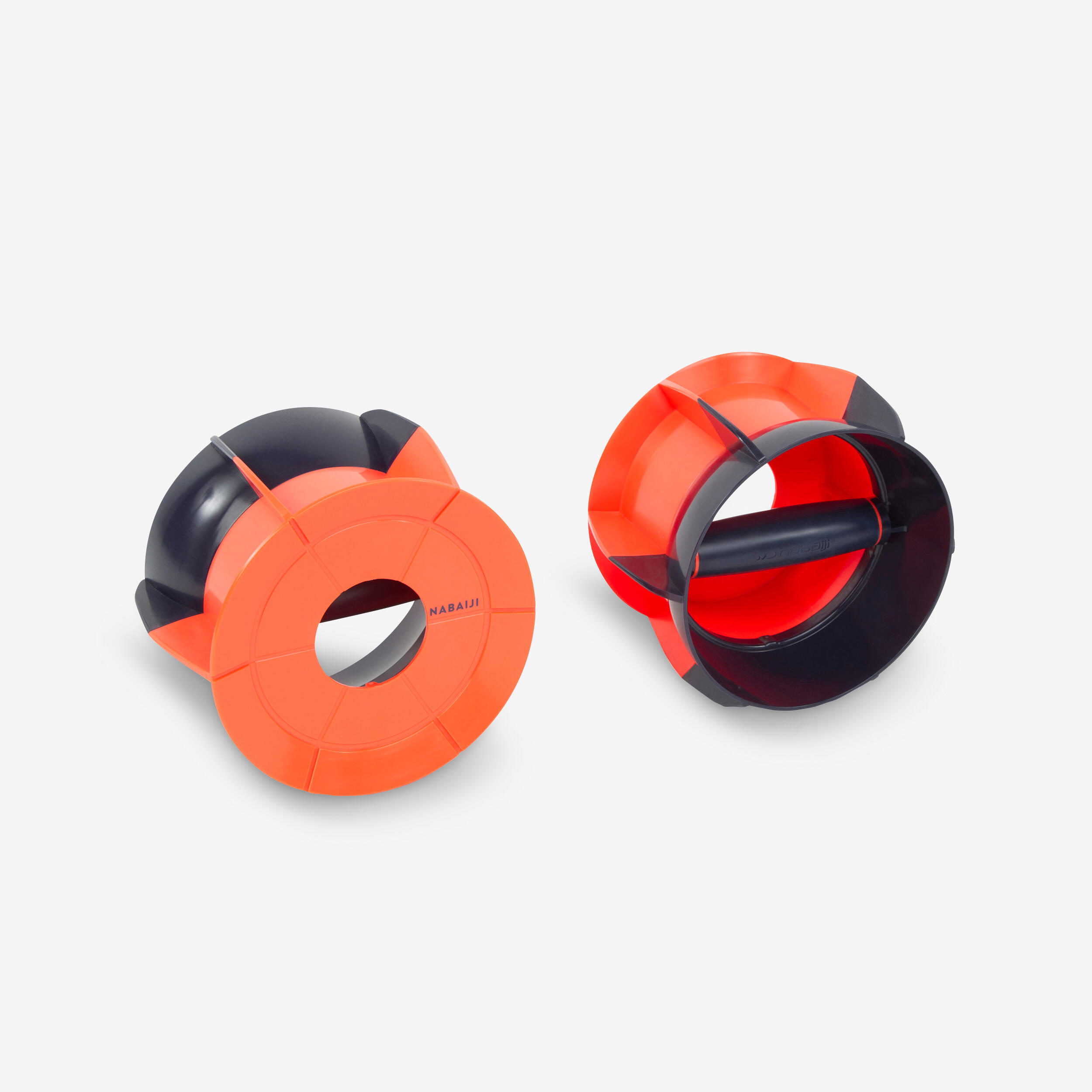 Nabaiji Aquafitness-Hanteln R360 Aquagym Aquacrosstraining blau/orange