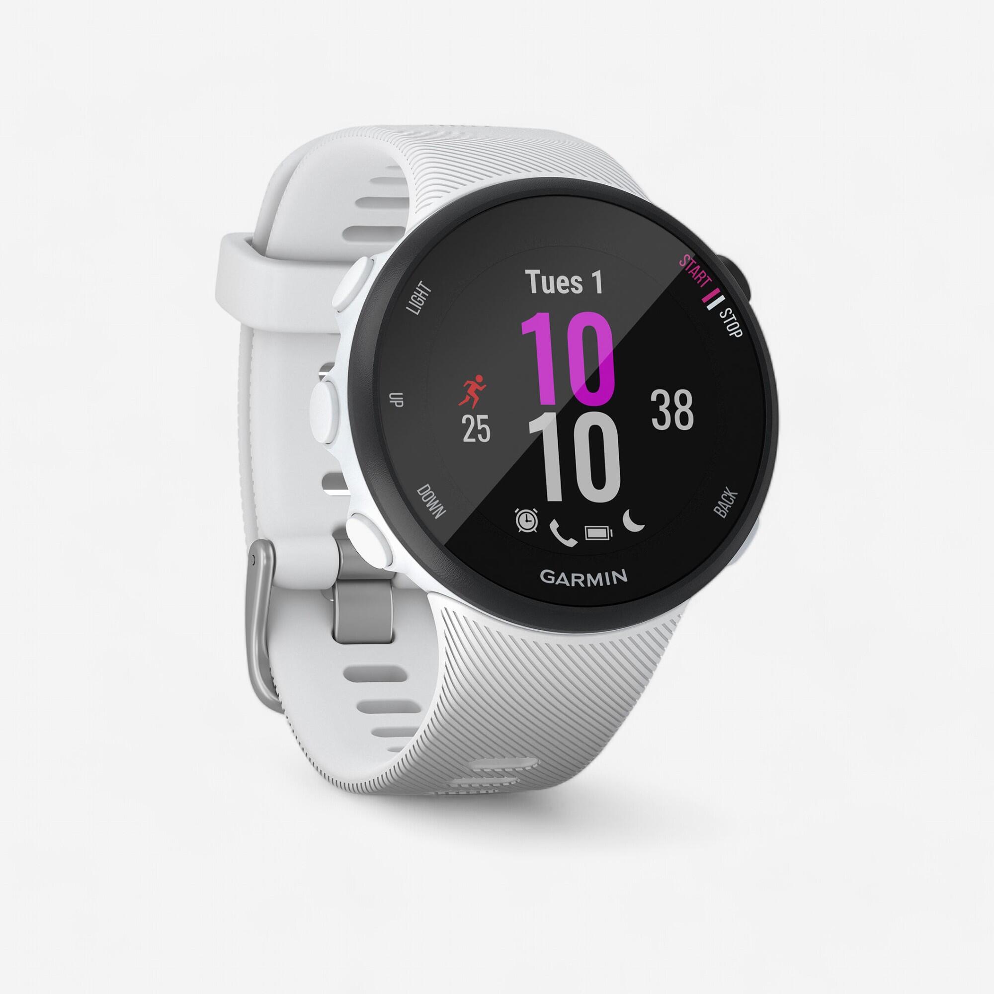 Garmin GPS-Sportuhr Forerunner 45S Laufsport weiß