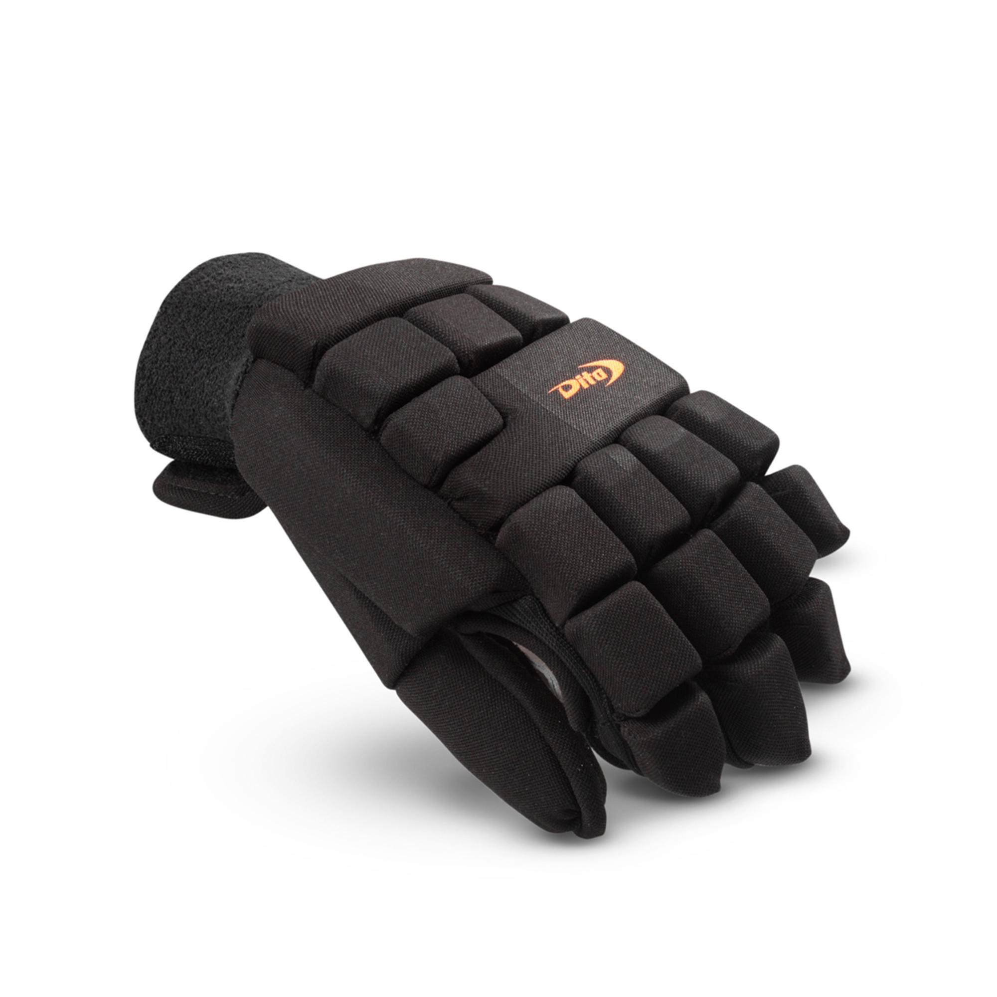Dita Hallenhockey Handschuh Links Hohe Intensität Damen/Herren Dita schwarz