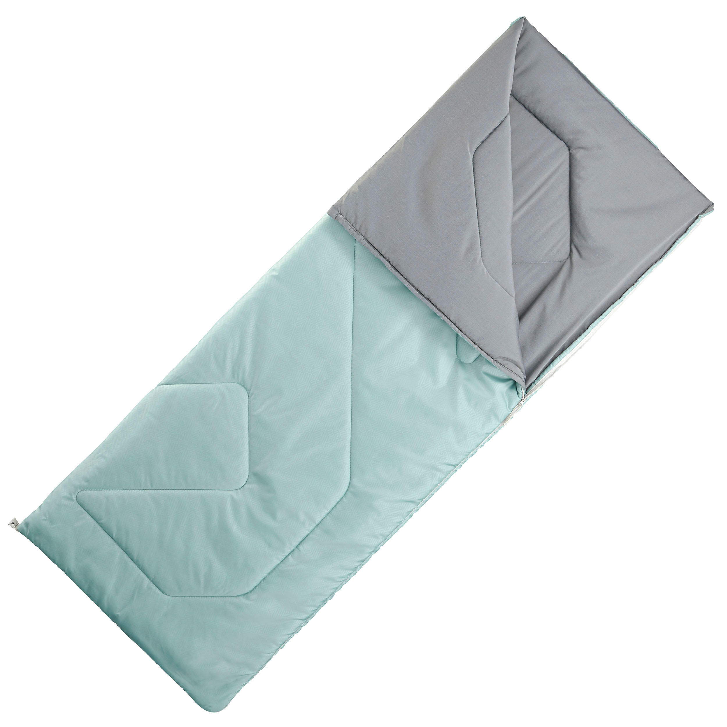 Quechua Schlafsack Camping Arpenaz 15 °C schwarz