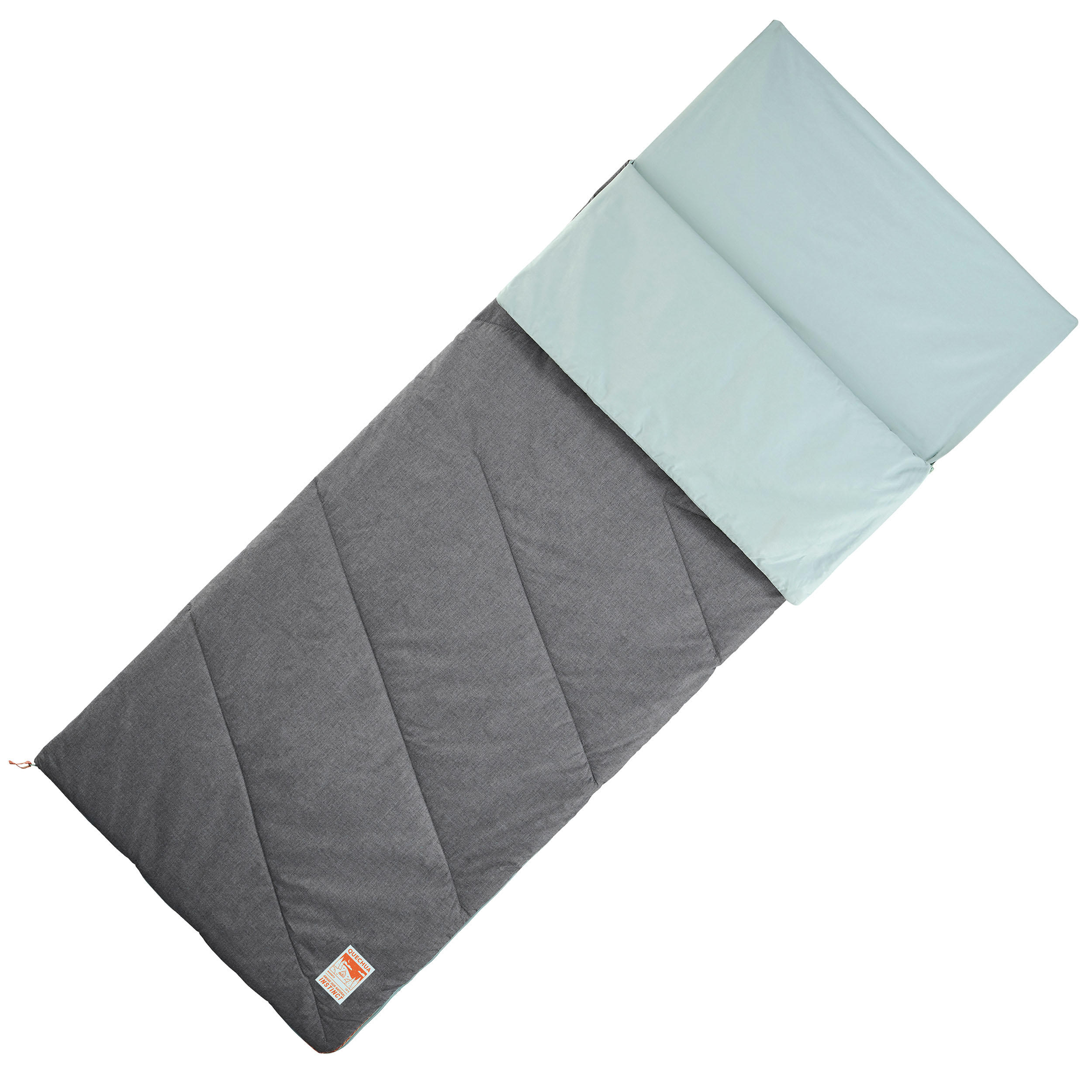 Quechua Schlafsack Camping - Arpenaz 20 °C Baumwolle caramel
