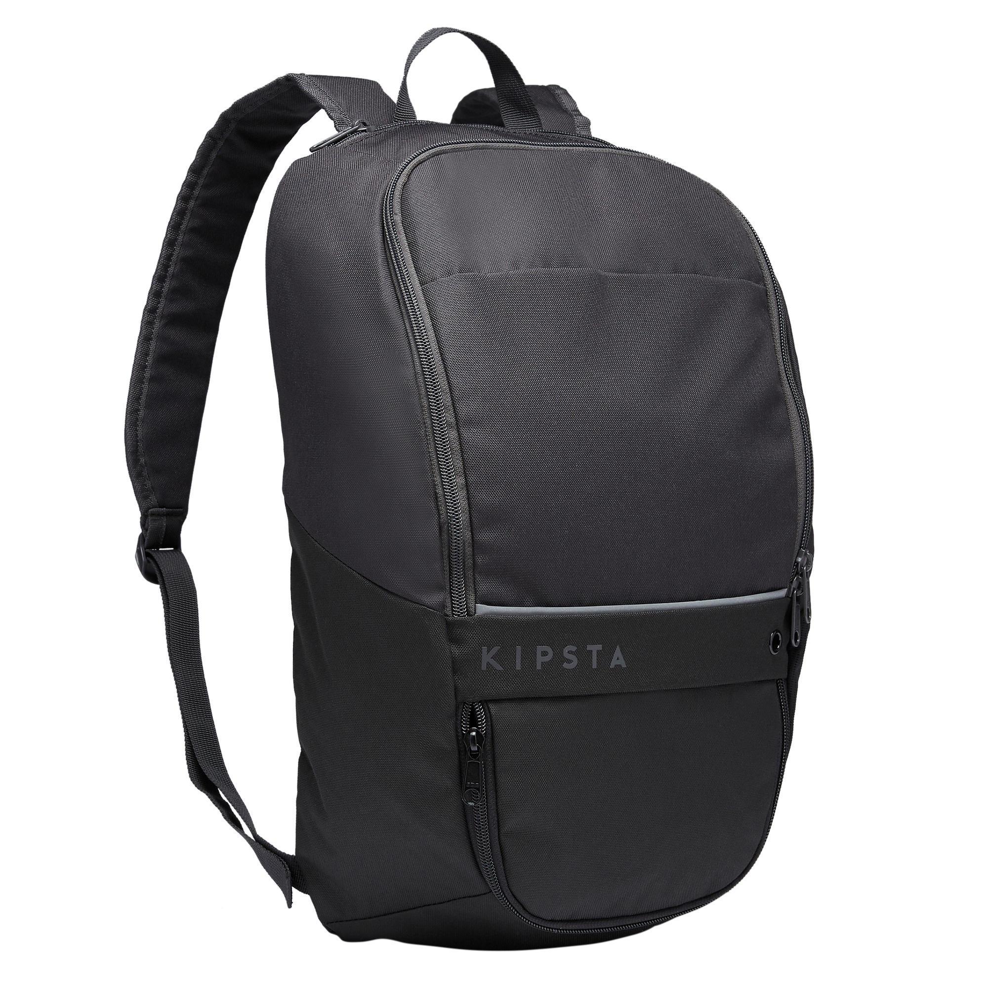 Kipsta Rucksack Fussball Essential 17L schwarz