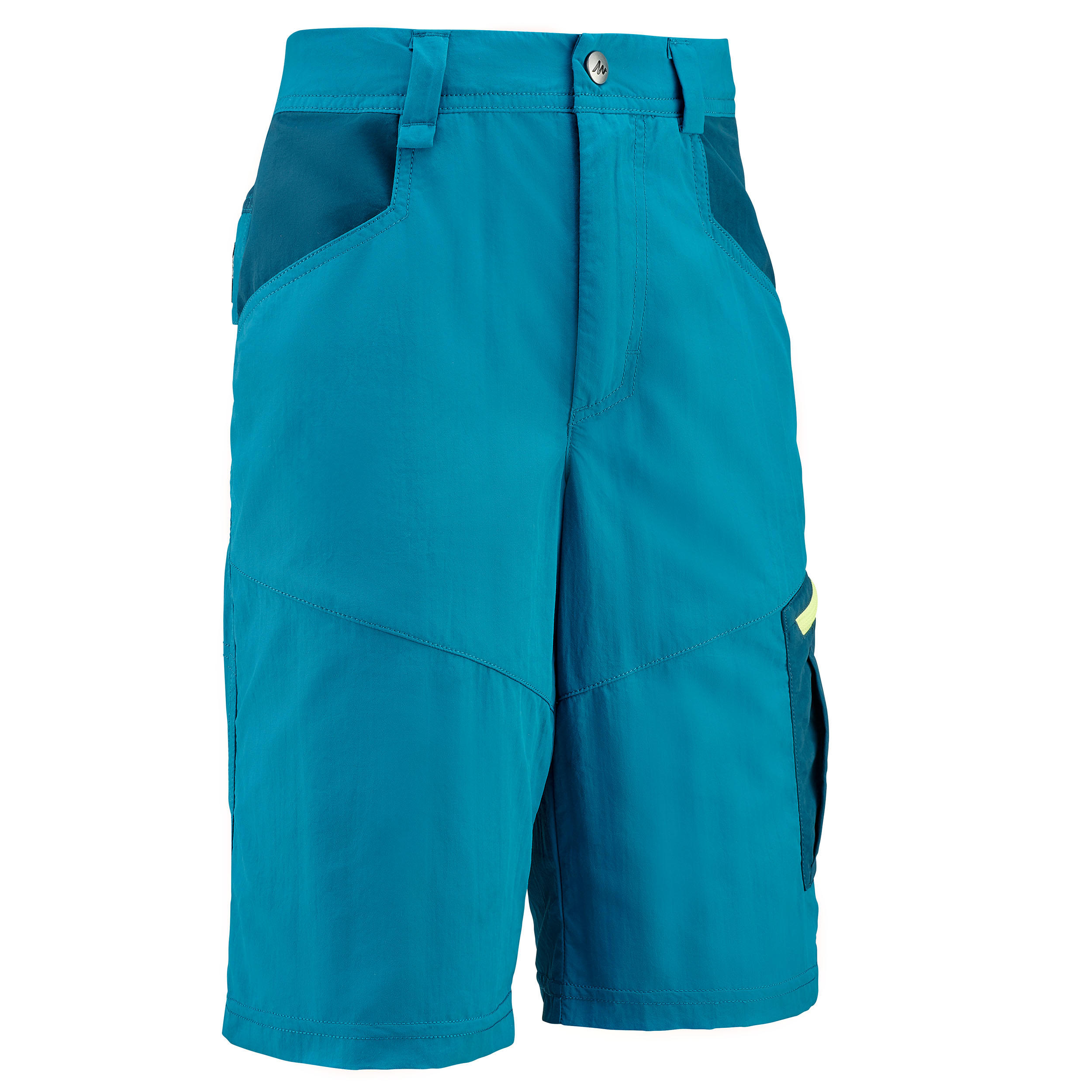 Quechua Wandershorts MH500 Kinder Gr. 122–170 grün