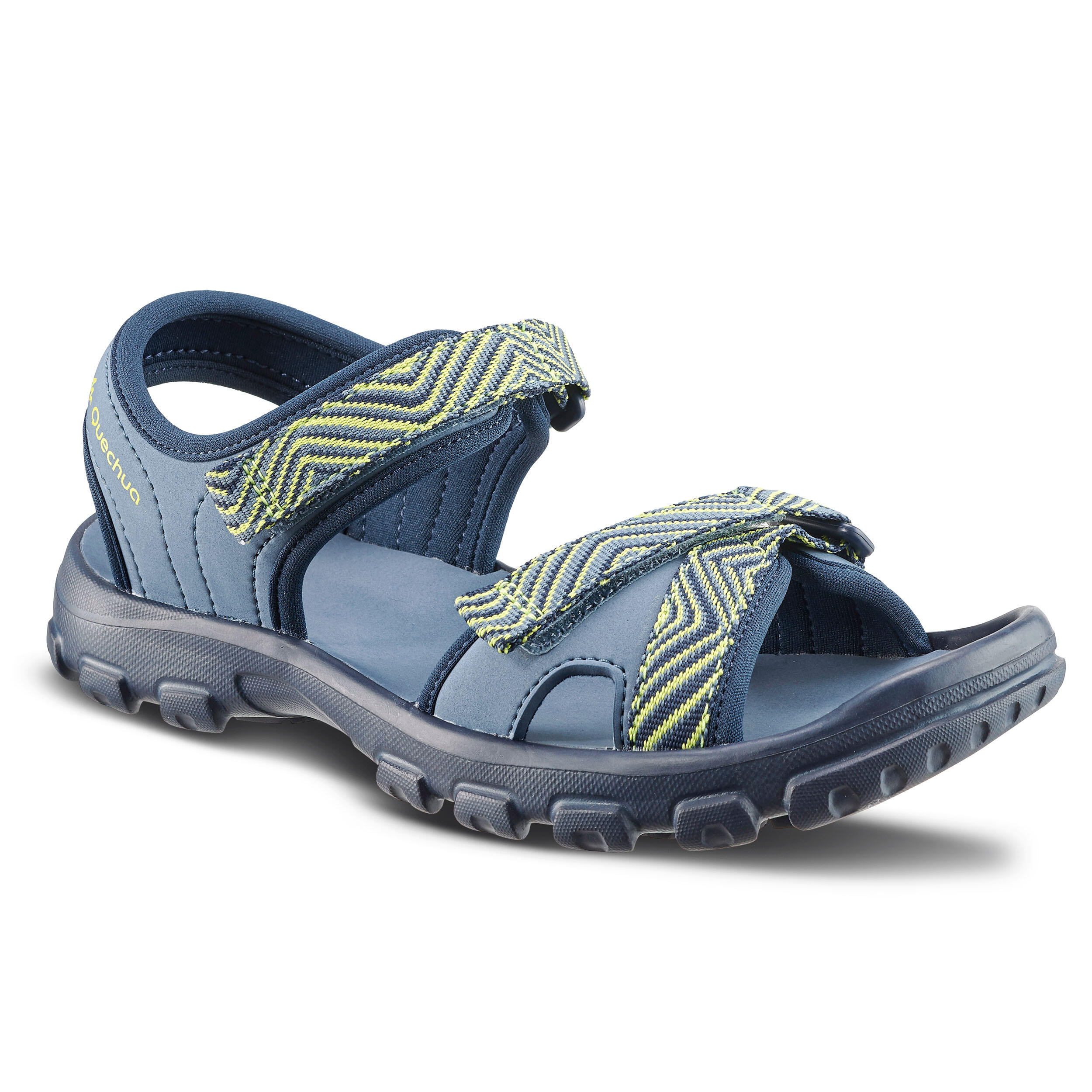 Quechua Wandersandalen MH100 TW Kinder Gr. 32–37 blau/gelb
