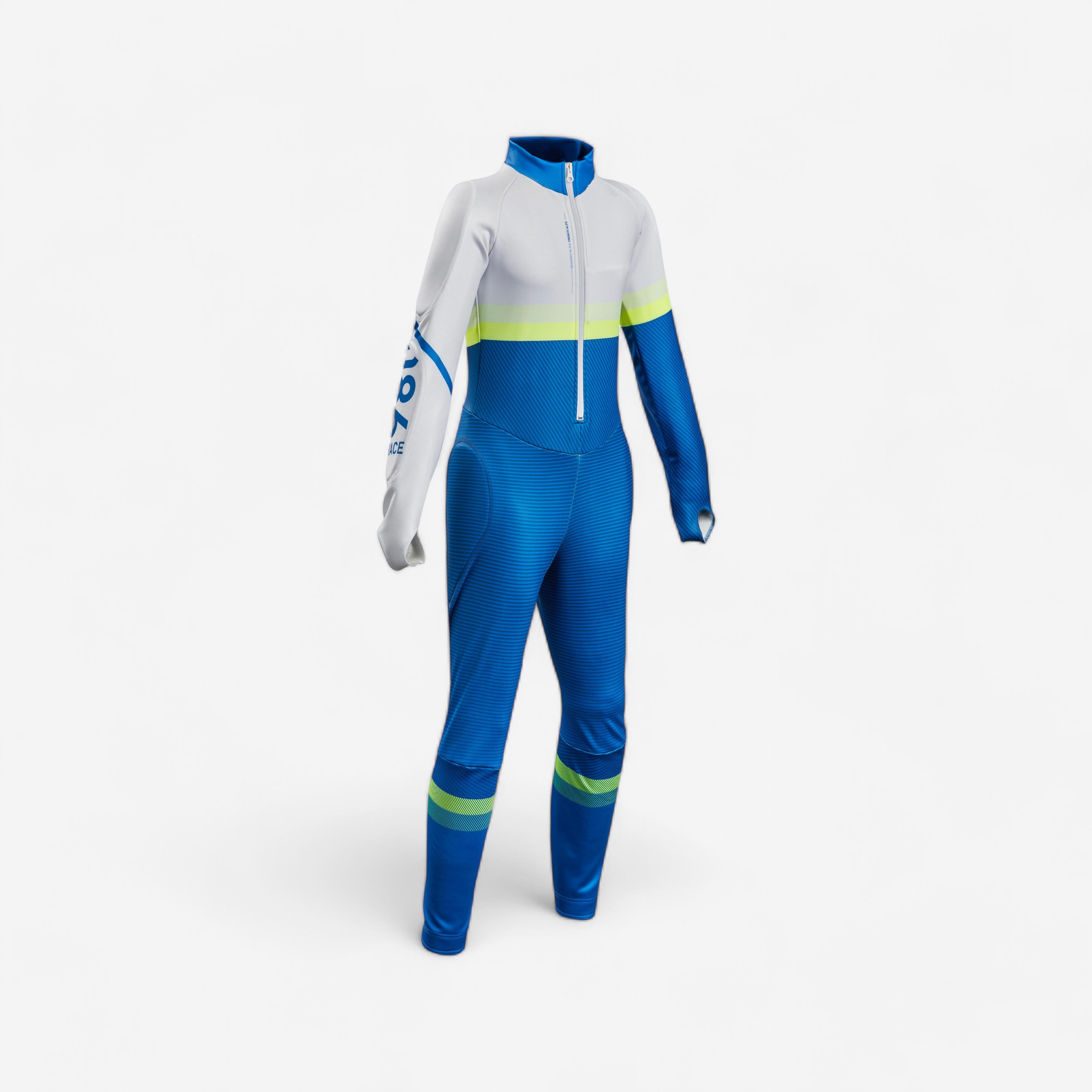 Wedze Schneeanzug Skianzug Racing 980 Kinder blau