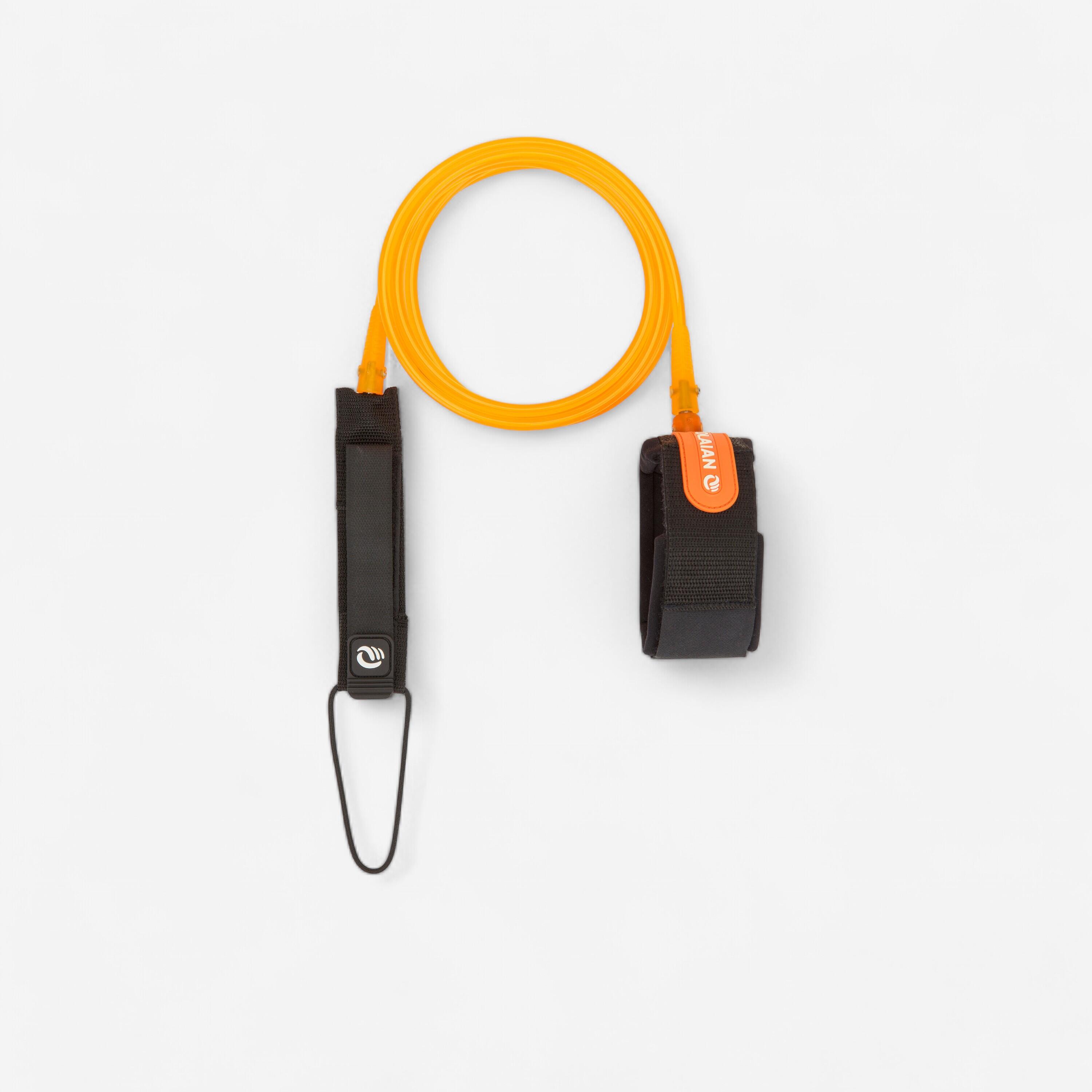 Olaian Leash Surfboard 7' (210cm) Durchmesser 7mm orange