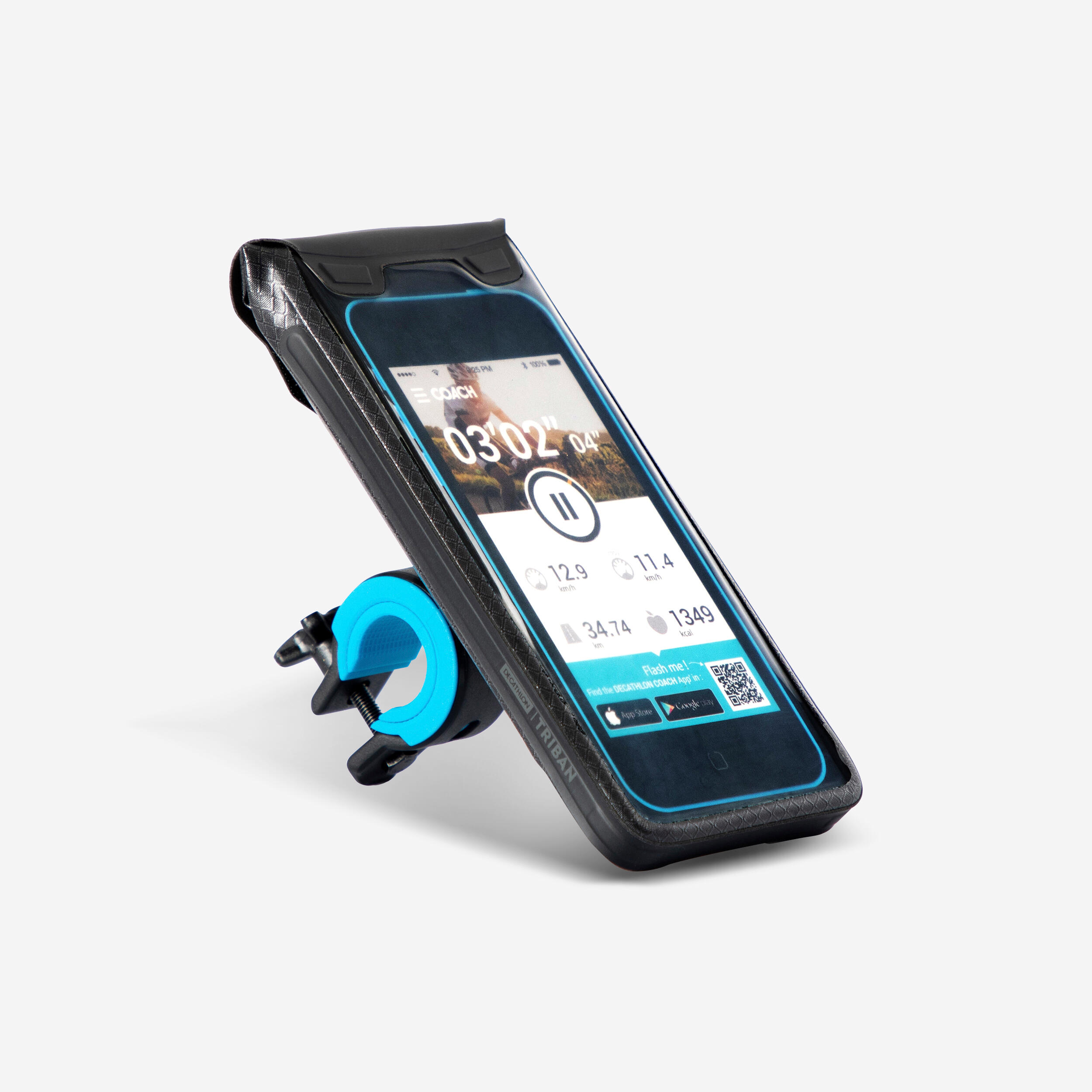 Triban Smartphone-Fahrradhalterung 900 M wasserdicht