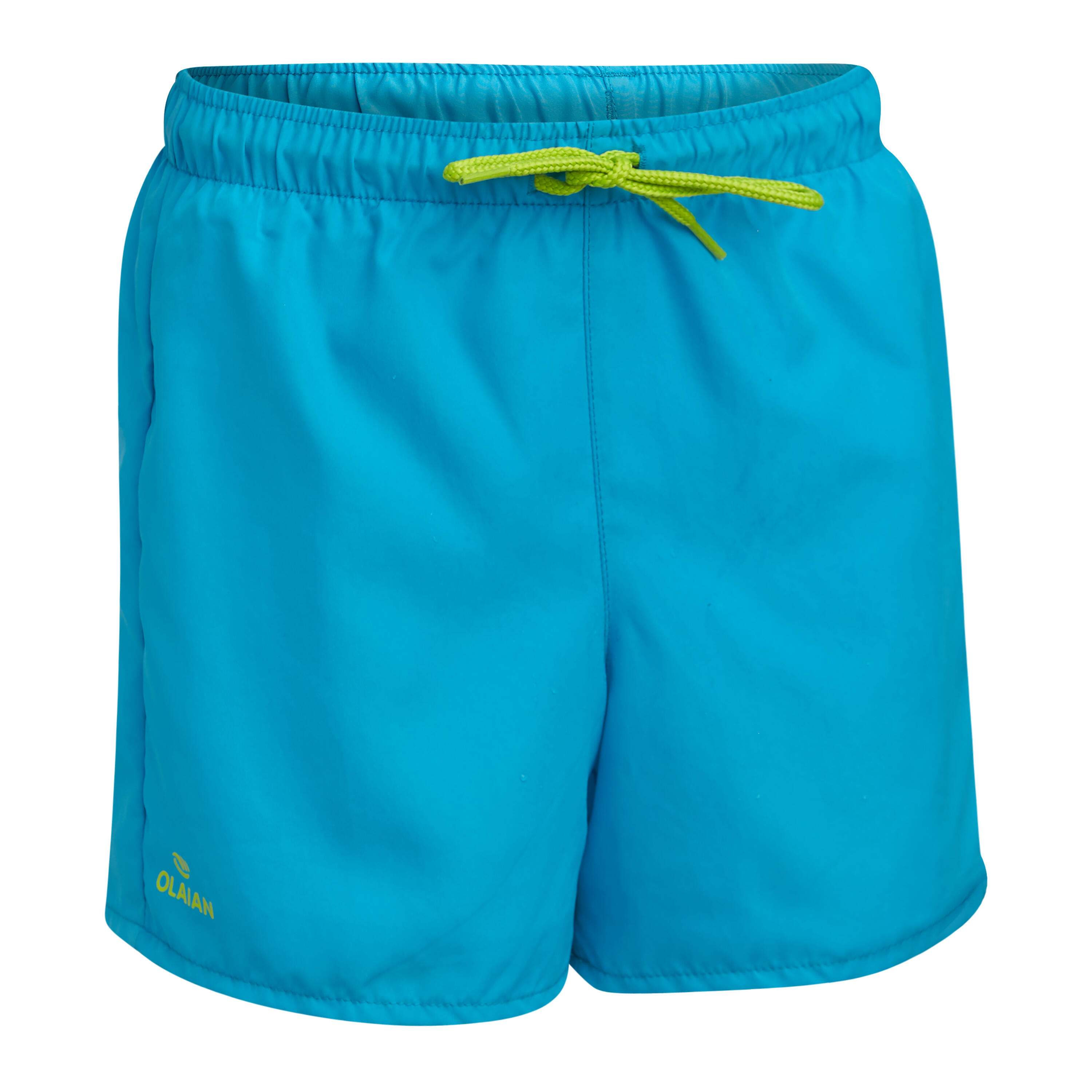 Olaian Boardshorts Surfen Jungen 50 Tween hellblau