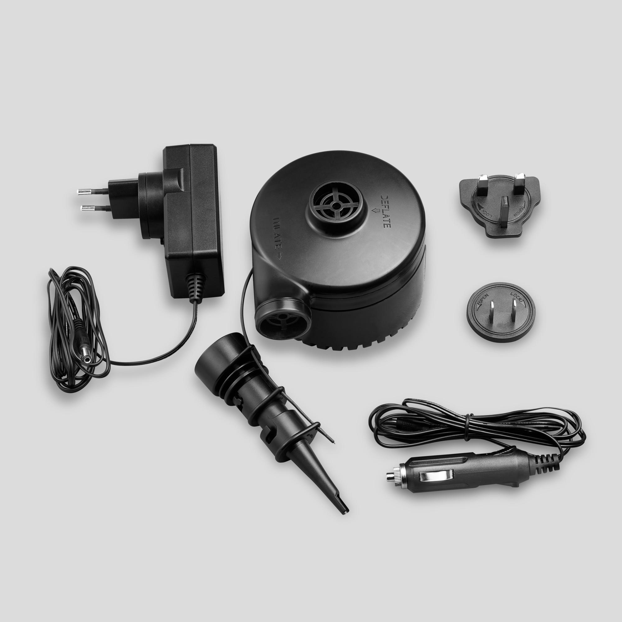 Quechua Luftpumpe Camping elektrisch aufladbar über Netzstecker