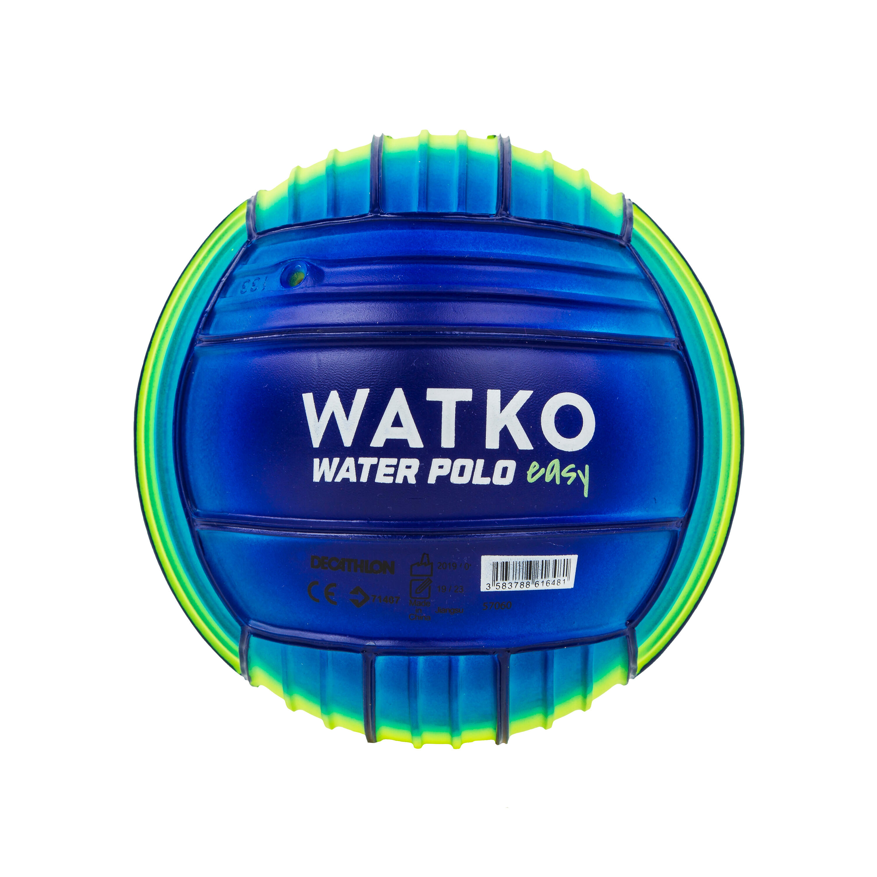 Watko Wasserball klein Schwimmbad rutschfest blau/grün
