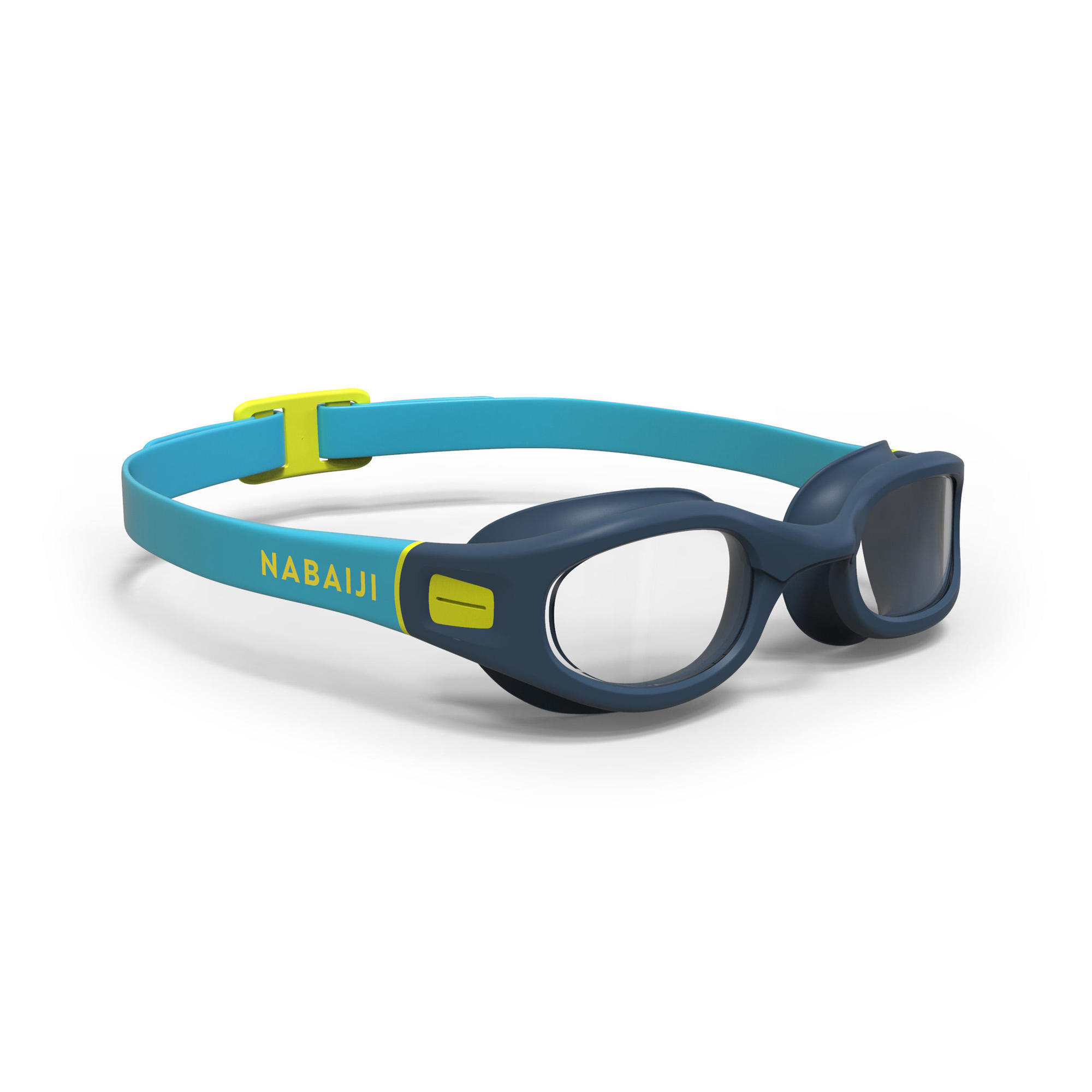 Nabaiji Schwimmbrille 100 Soft Kinder Größe S korallenrot Klar