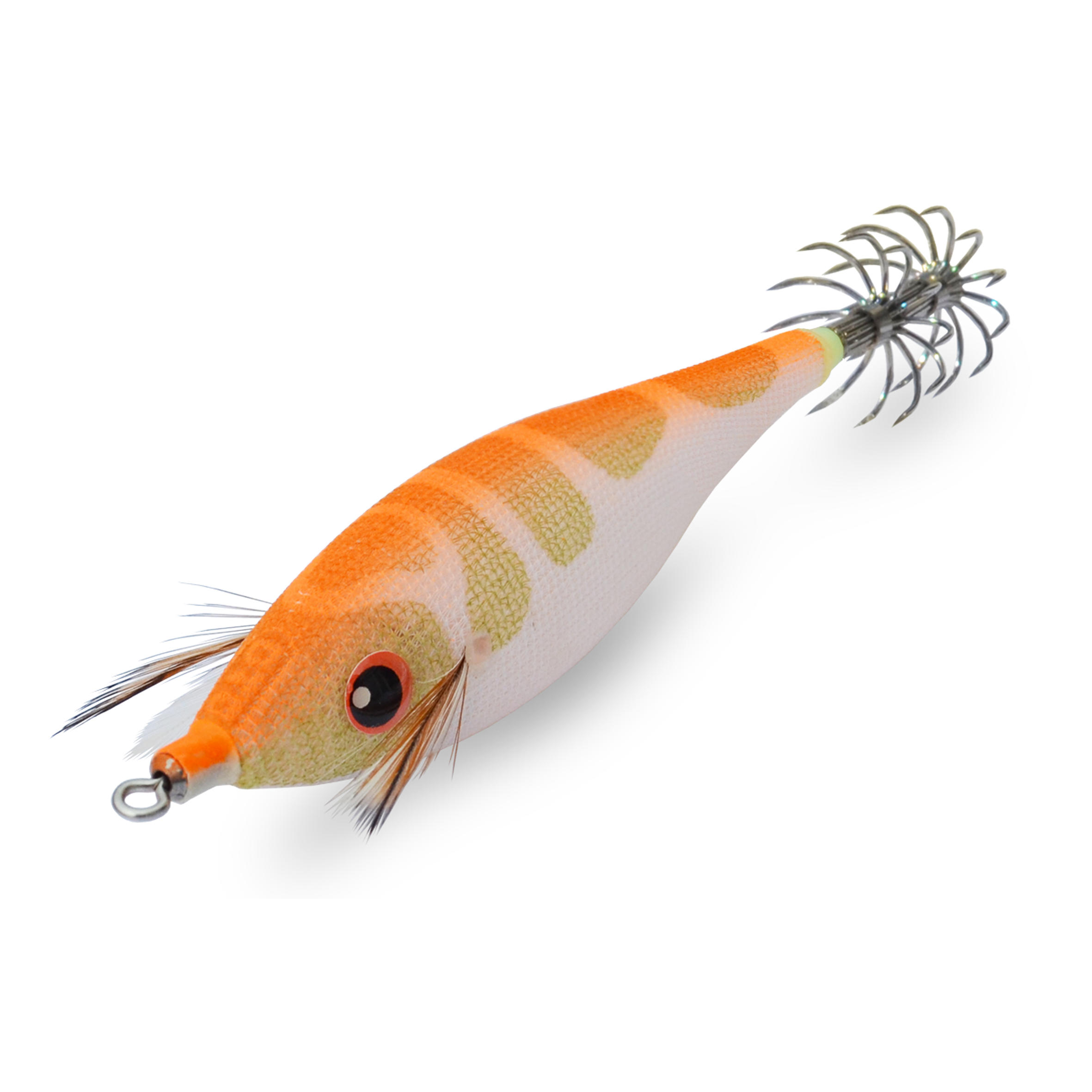 No Brand Tintenfischköder Angeln auf Sepien und Kalmare PIRKA 7 CM orange 2,5