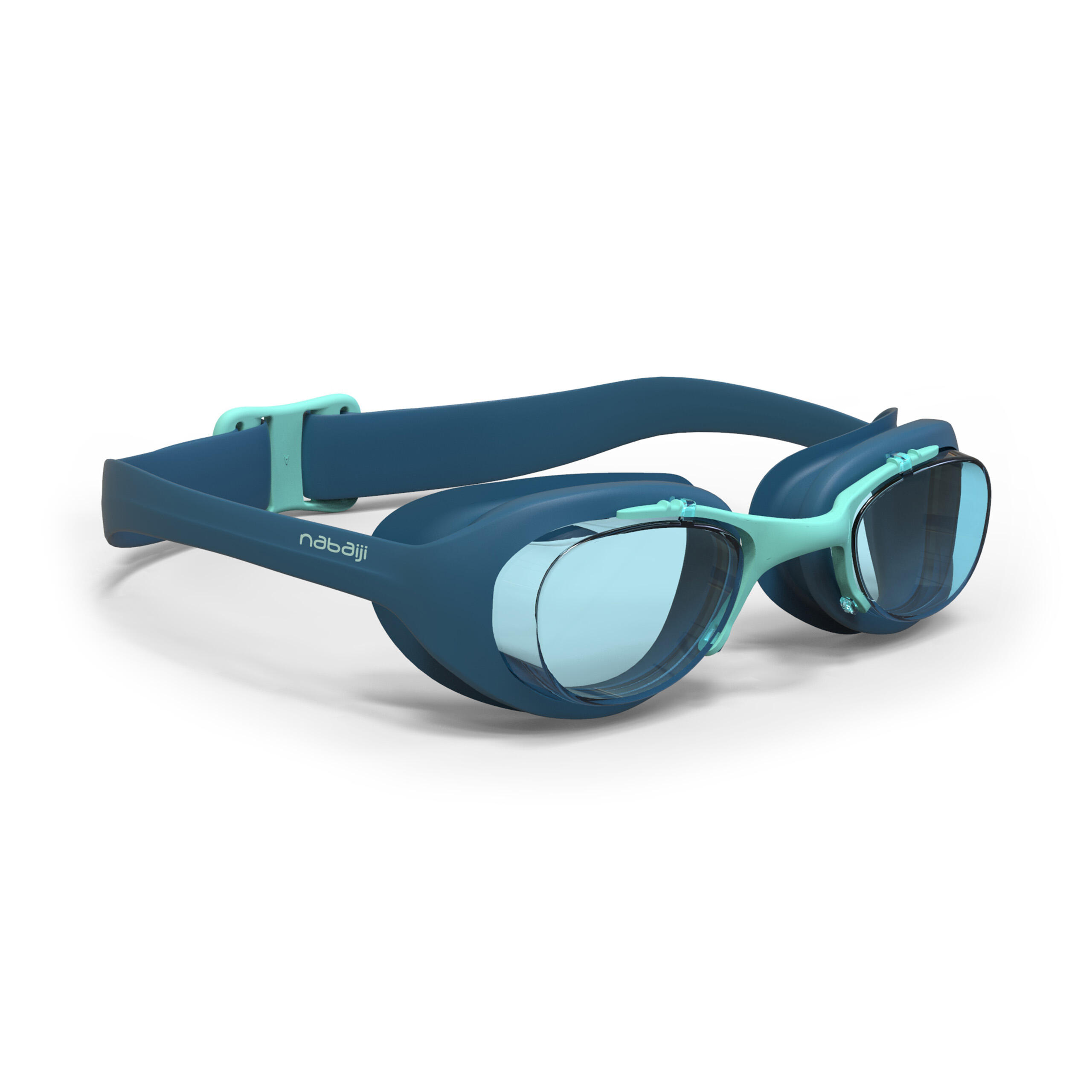 Nabaiji Schwimmbrille XBase Größe L klar blau