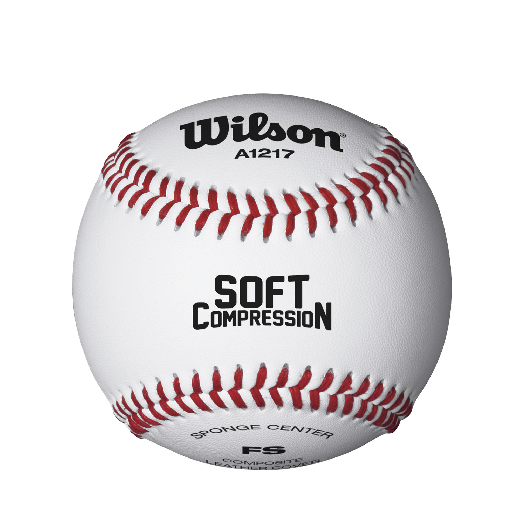 Wilson Ball Baseball Soft Compression 9 Zoll weiß