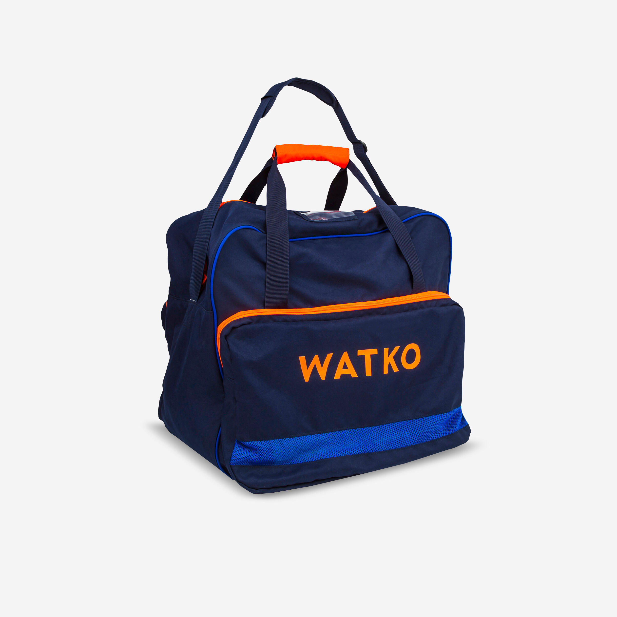Watko Sporttasche Wasserball 60 L blau/neonorange