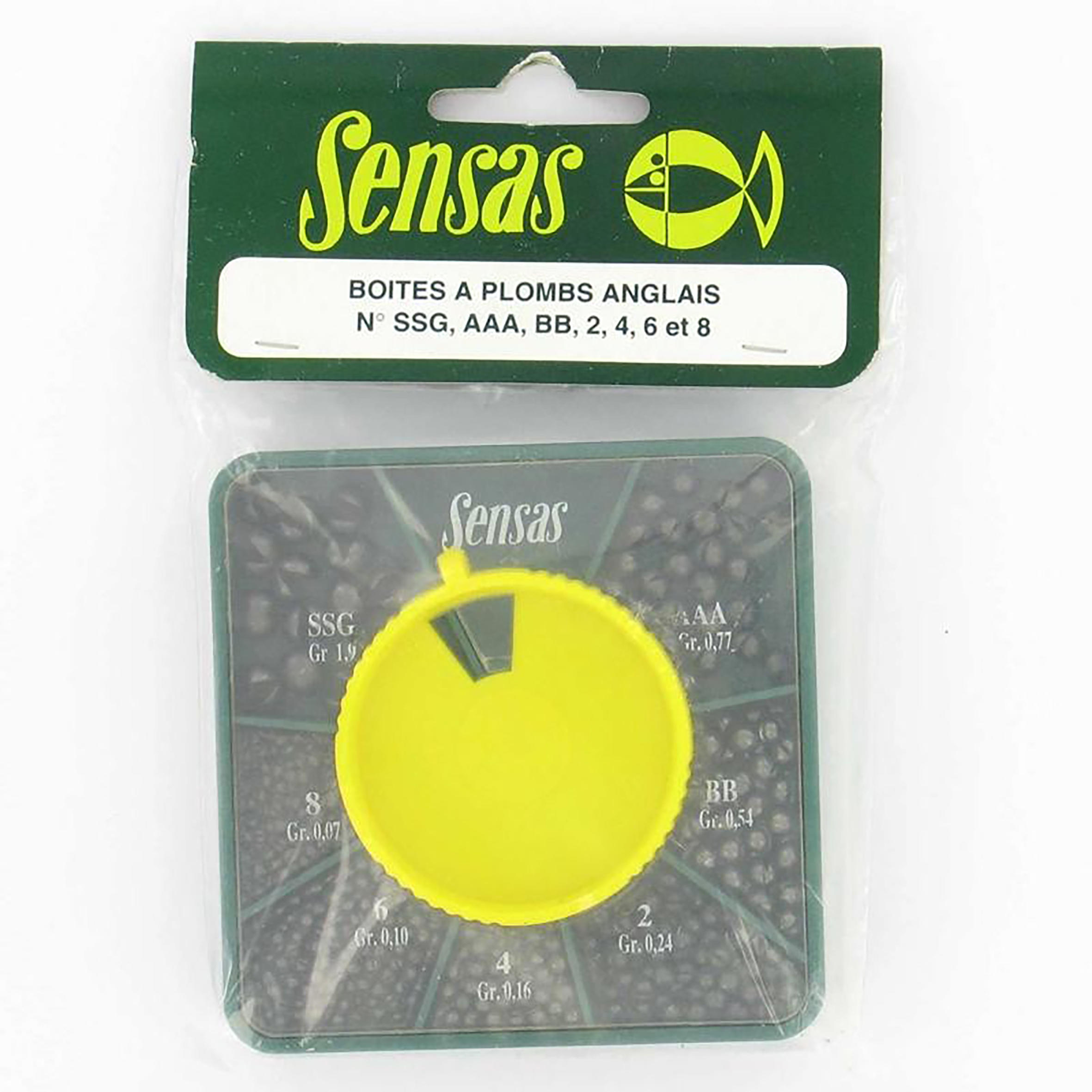 Sensas Klemmbleisortiment Sensas GB Set mit 7 verschiedenen Größen