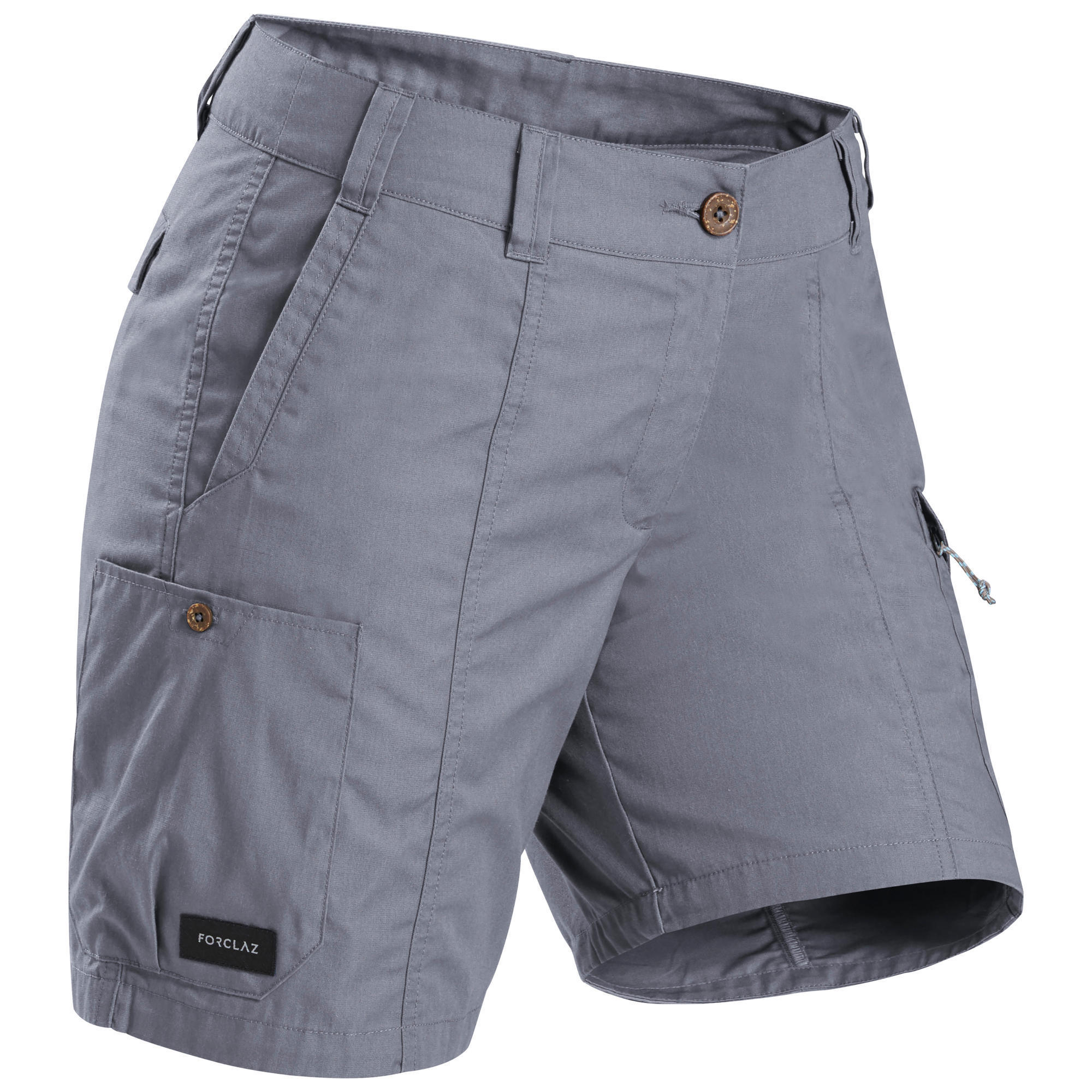 Forclaz Shorts Backpacking Travel 100 Damen blau