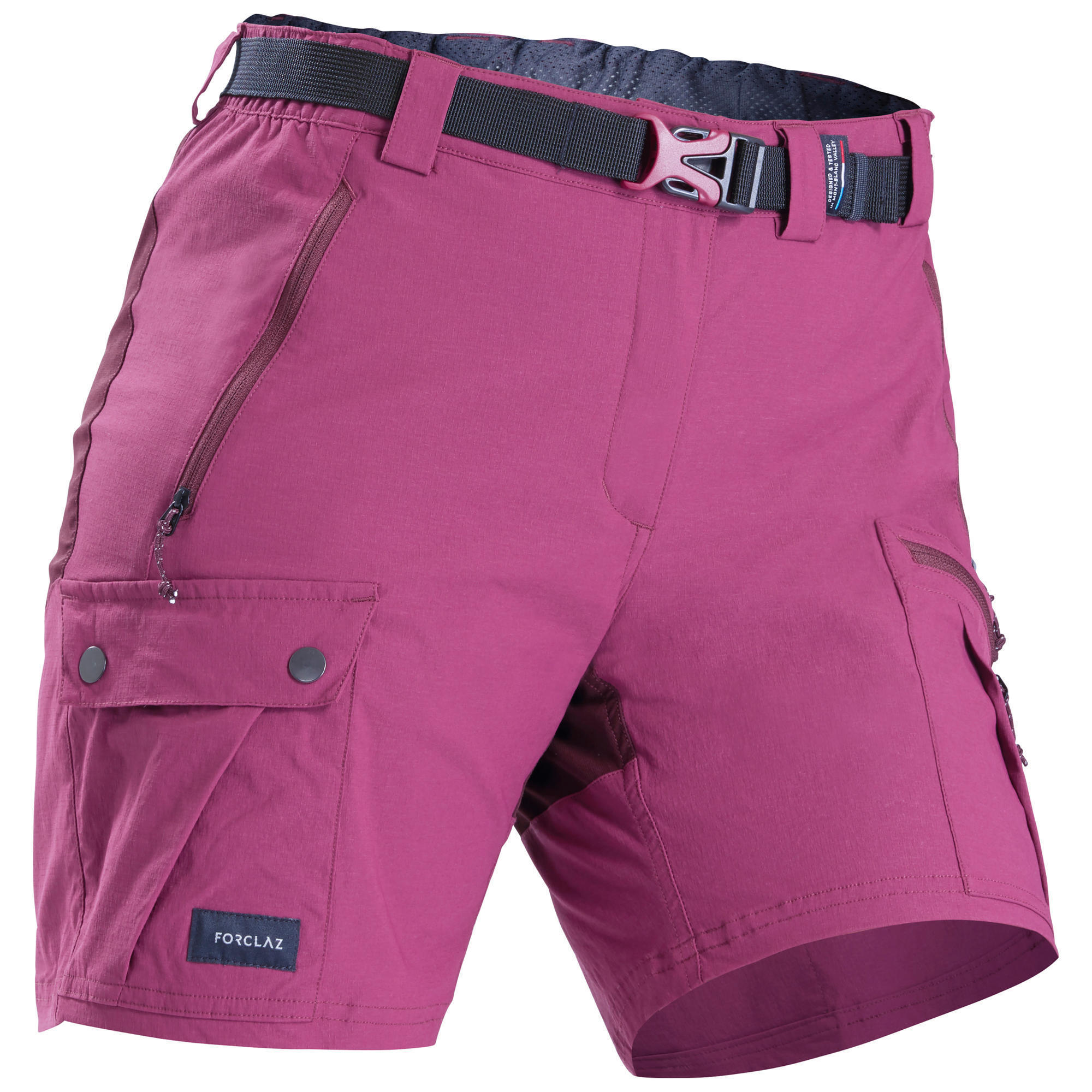 Forclaz Trekkingshorts Trek 500 Damen violett