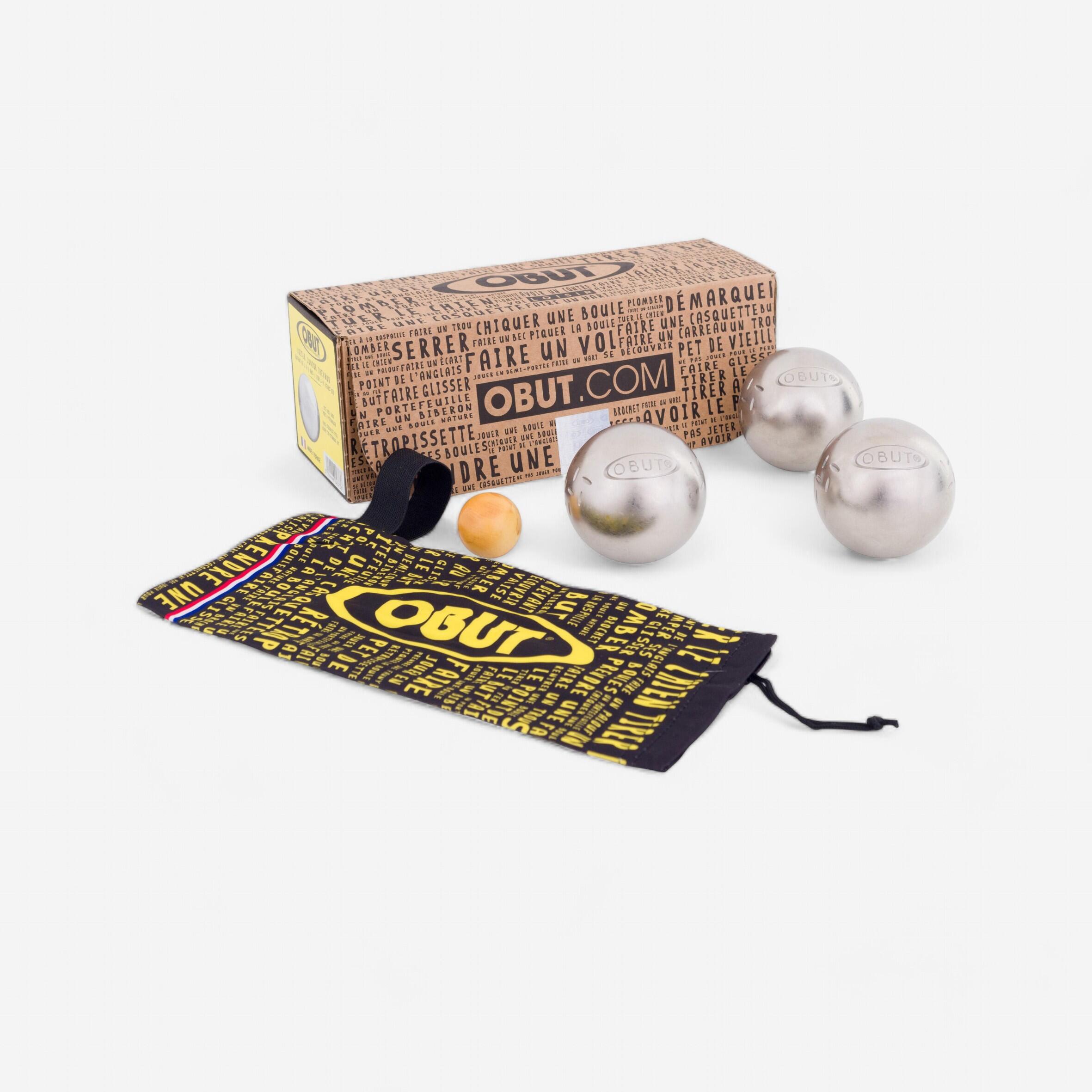 Obut Boule-Set Petanque Chevron Kinder