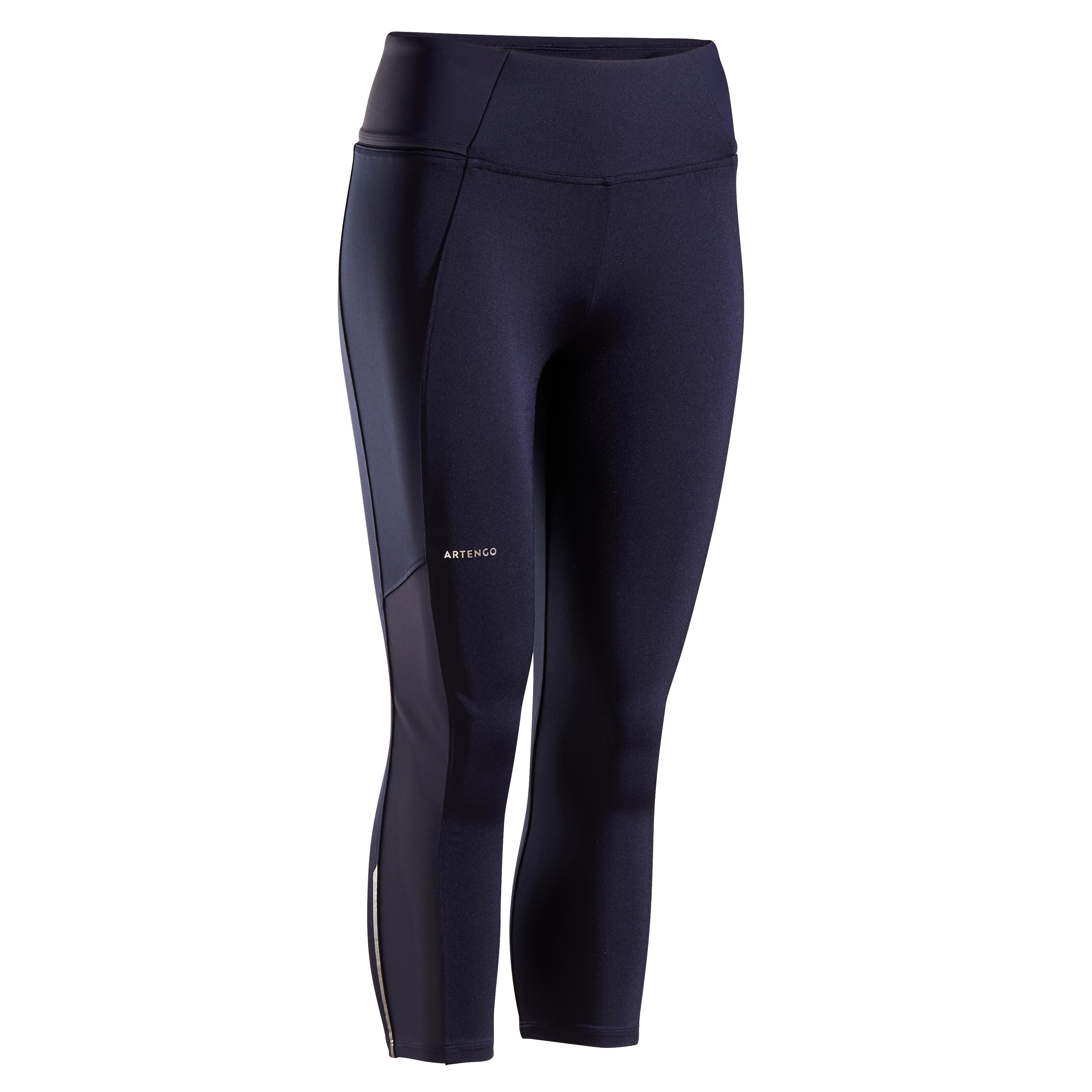 Artengo Damen Tennis Leggings kurz - Dry 900 schwarz