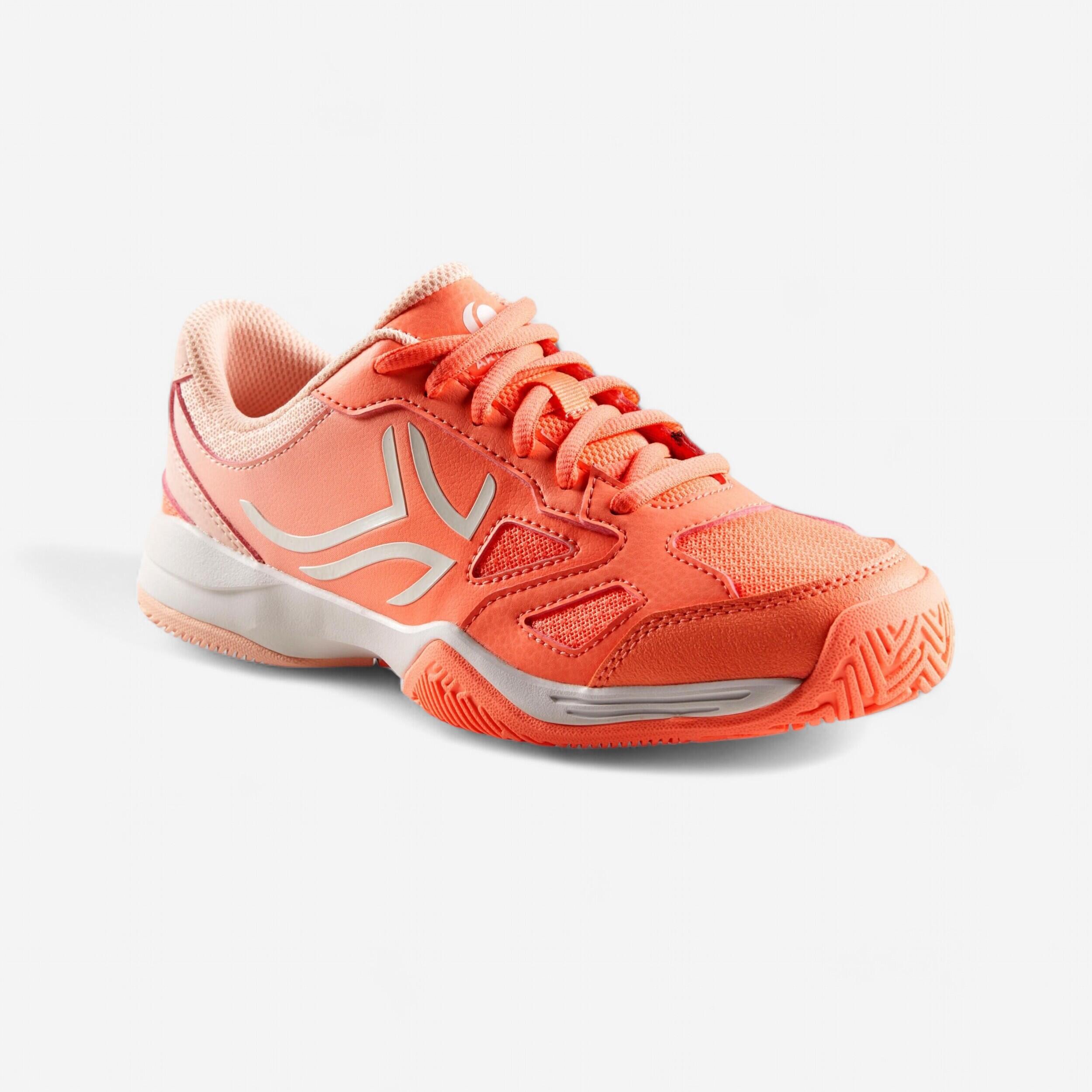 Artengo Tennisschuhe TS560 Turnschuhe Kinder korallenrot
