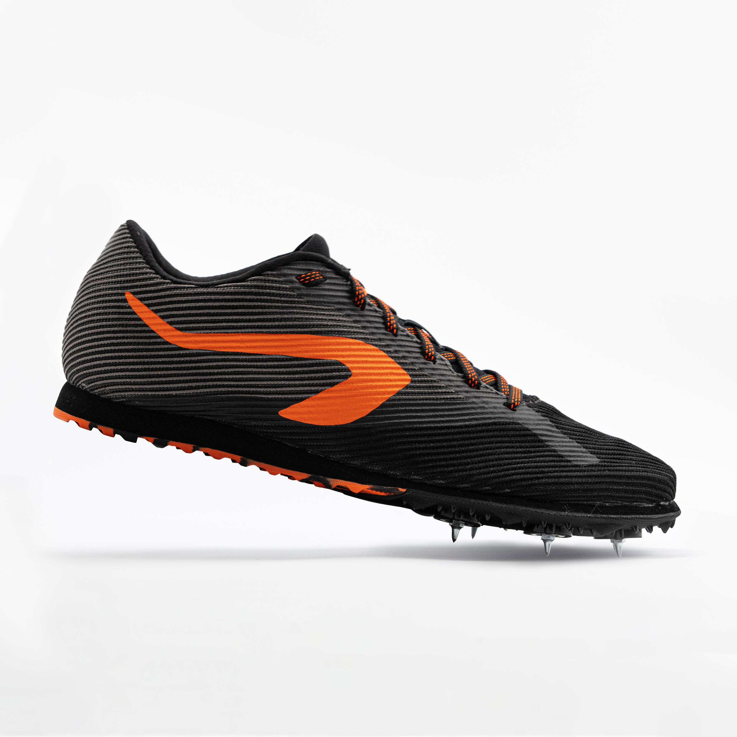 Kalenji Cross-Spikes Leichtathletikschuhe AT Cross schwarz/orange