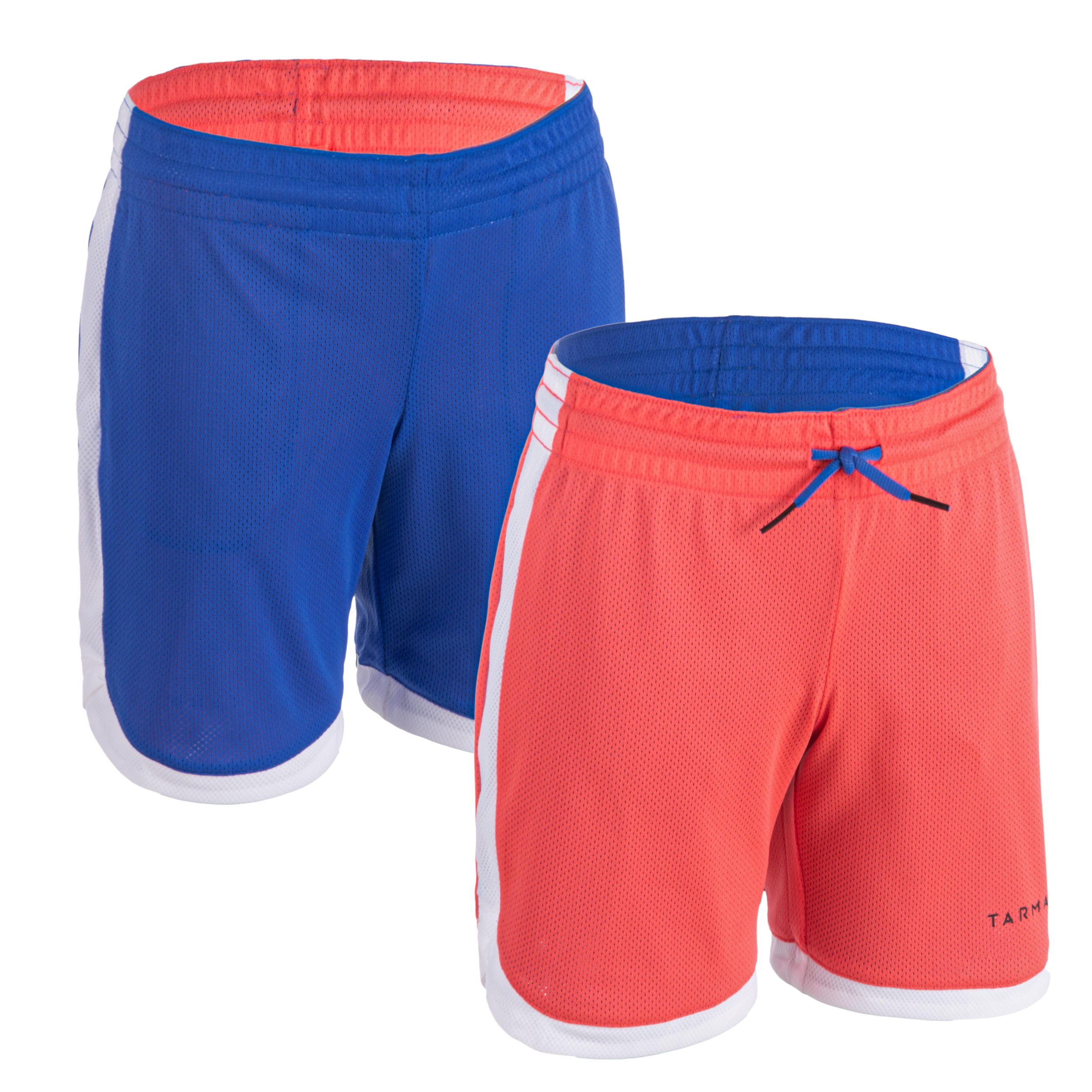 Tarmak Basketball Wendeshorts SH500R Kinder blau