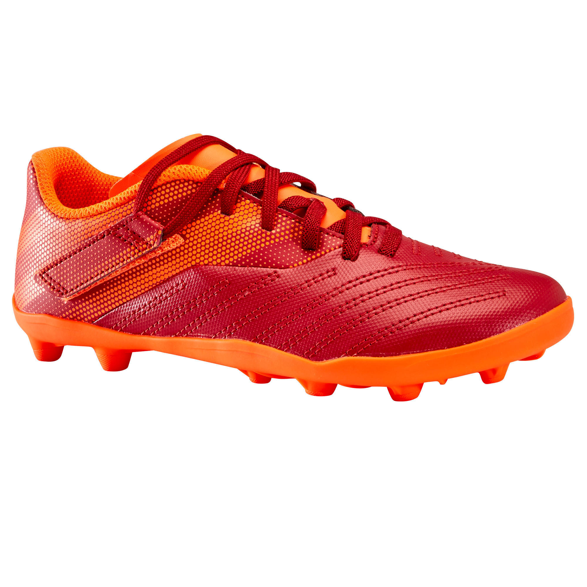 Kipsta Fussballschuhe Agility 140 FG Kinder bordeaux