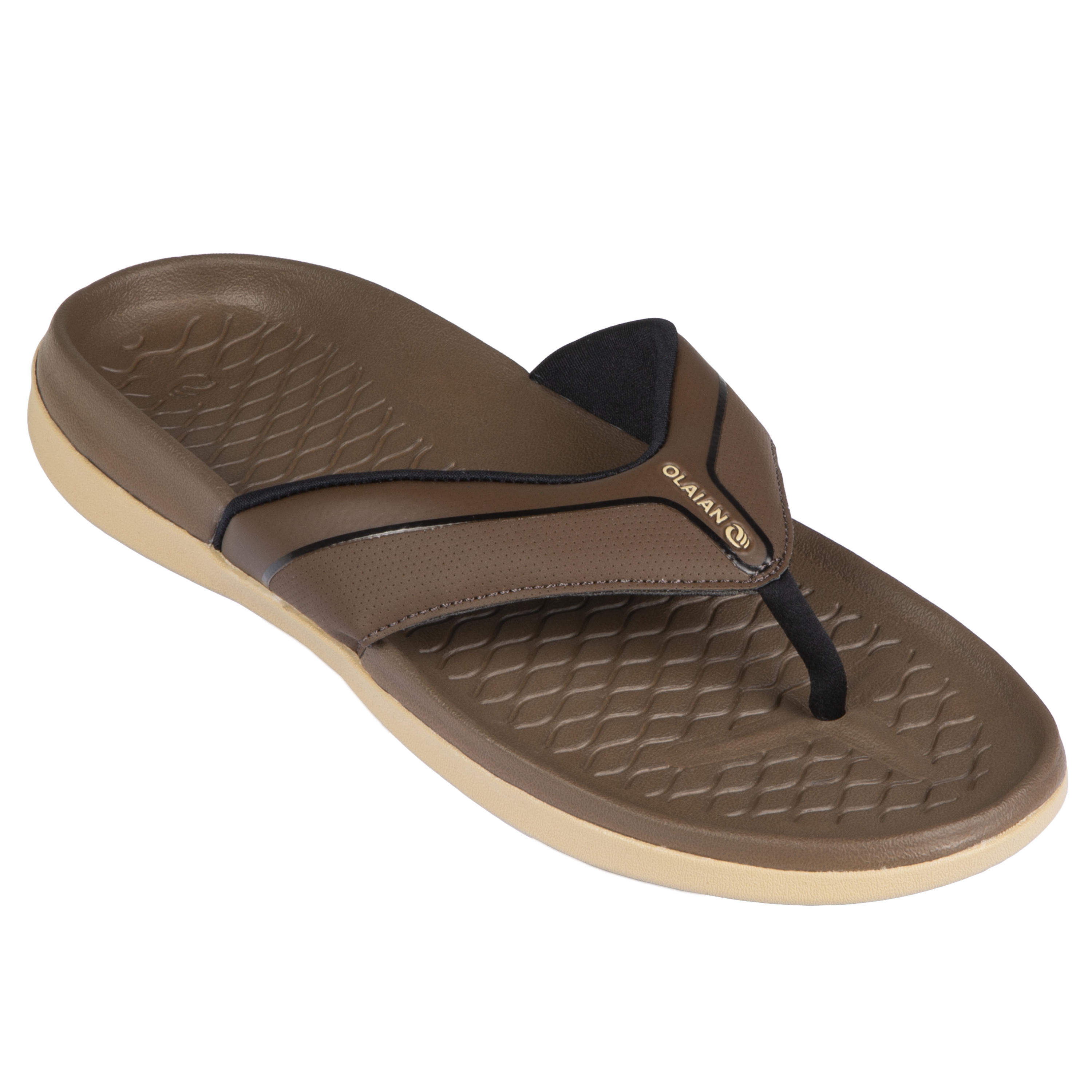 Olaian Zehensandalen Herren 950 braun